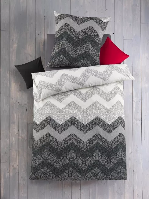 Parure de lit haut de gamme en coton renforcé NELIO