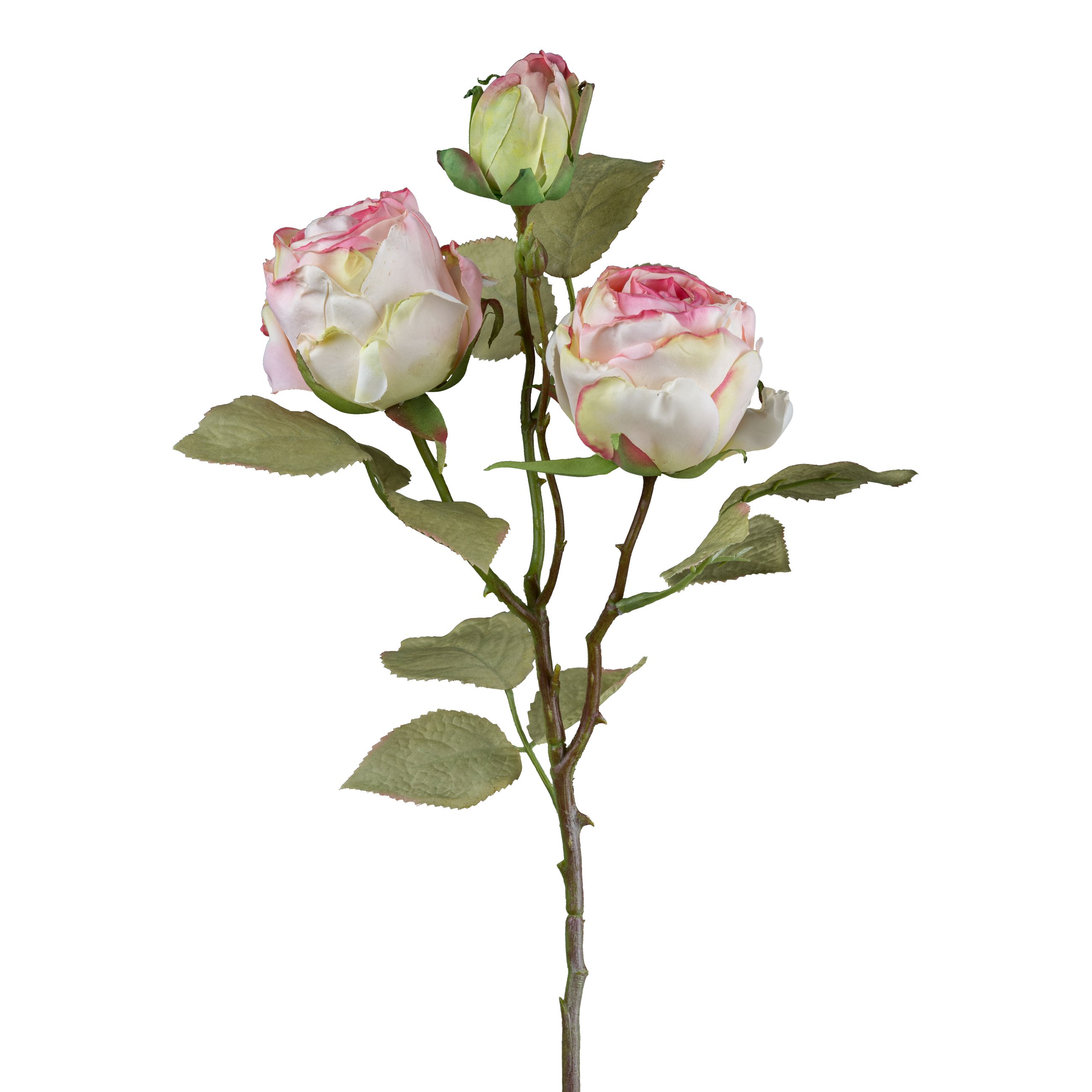 Branche avec 3 roses vintage VINTAGE ROSE