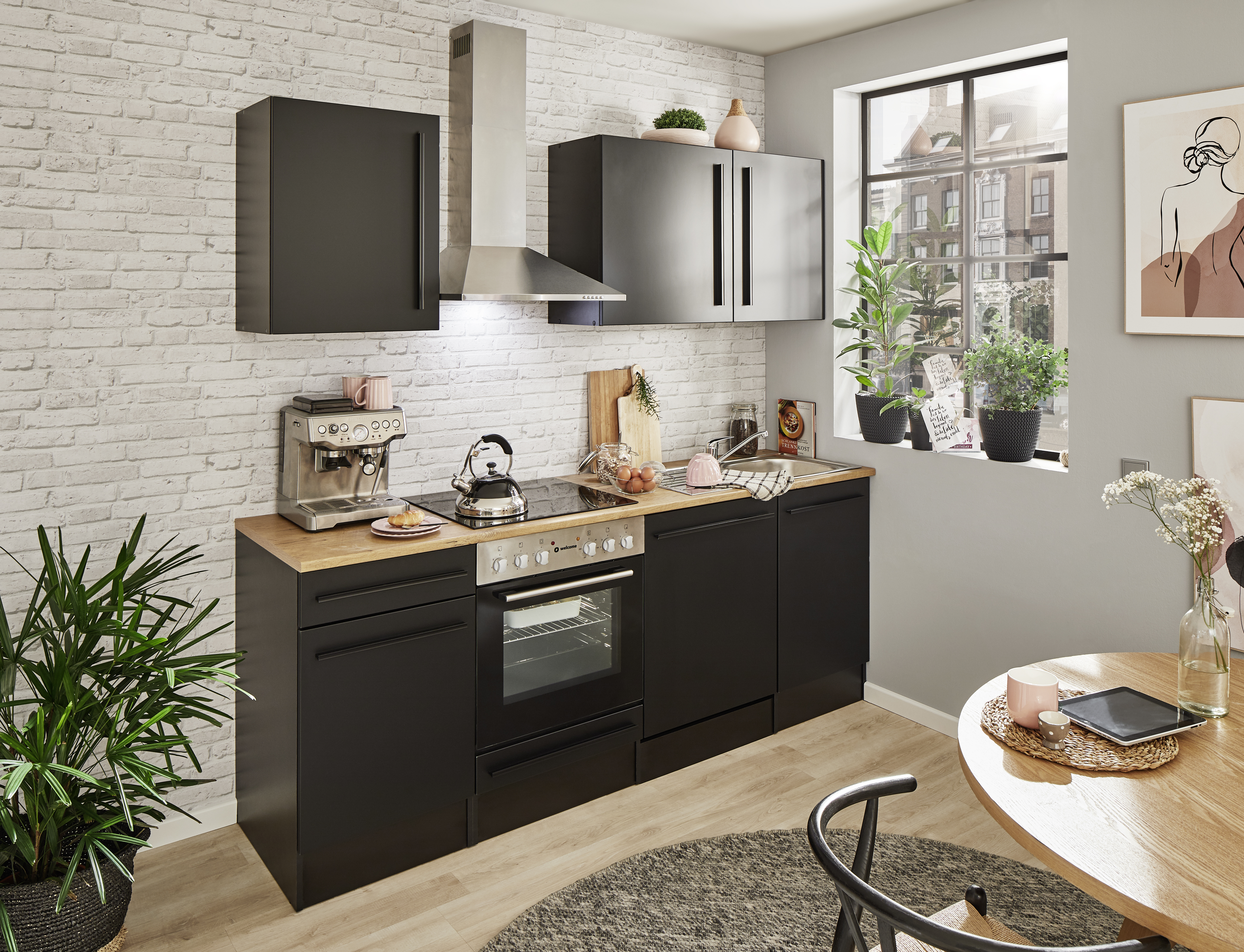 Bloc cuisine avec électroménager JAZZ 8 (bloc cuisine) II