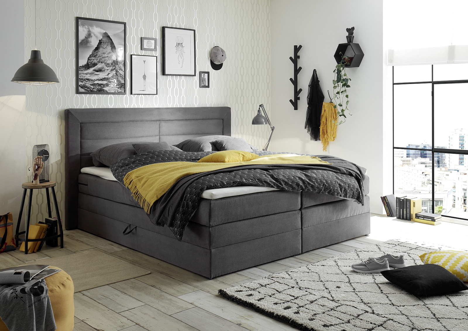 Lit boxspring 180 x 200 cm SABA 2 Lit boxspring 180 x 200 cm SABA 2