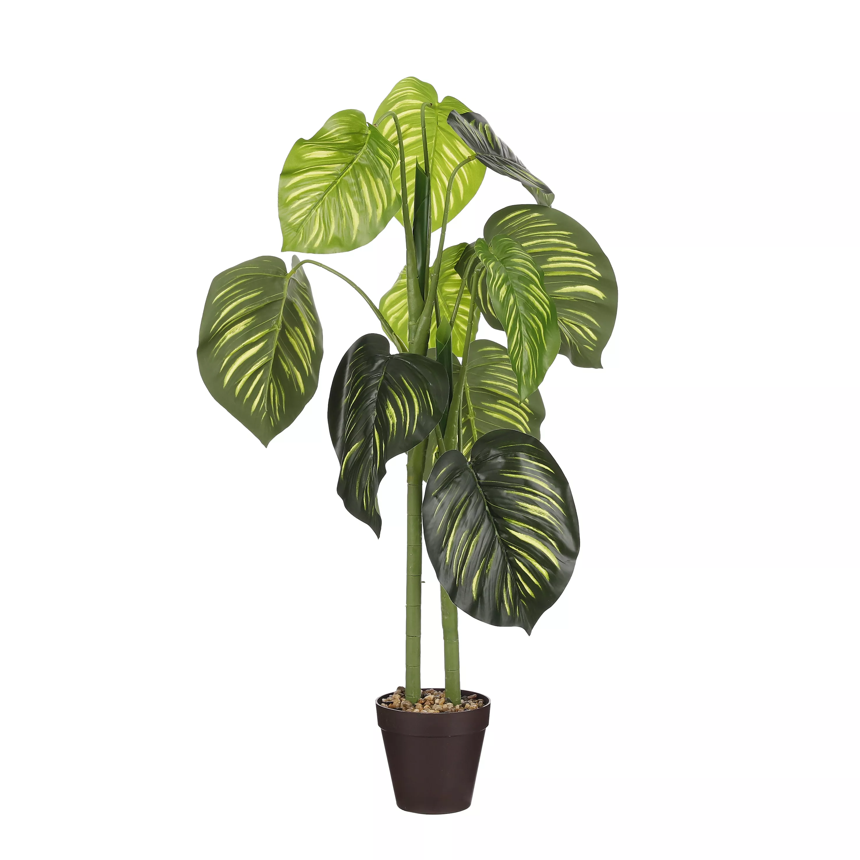 Plante artificielle en pot 100cm CALADIUM