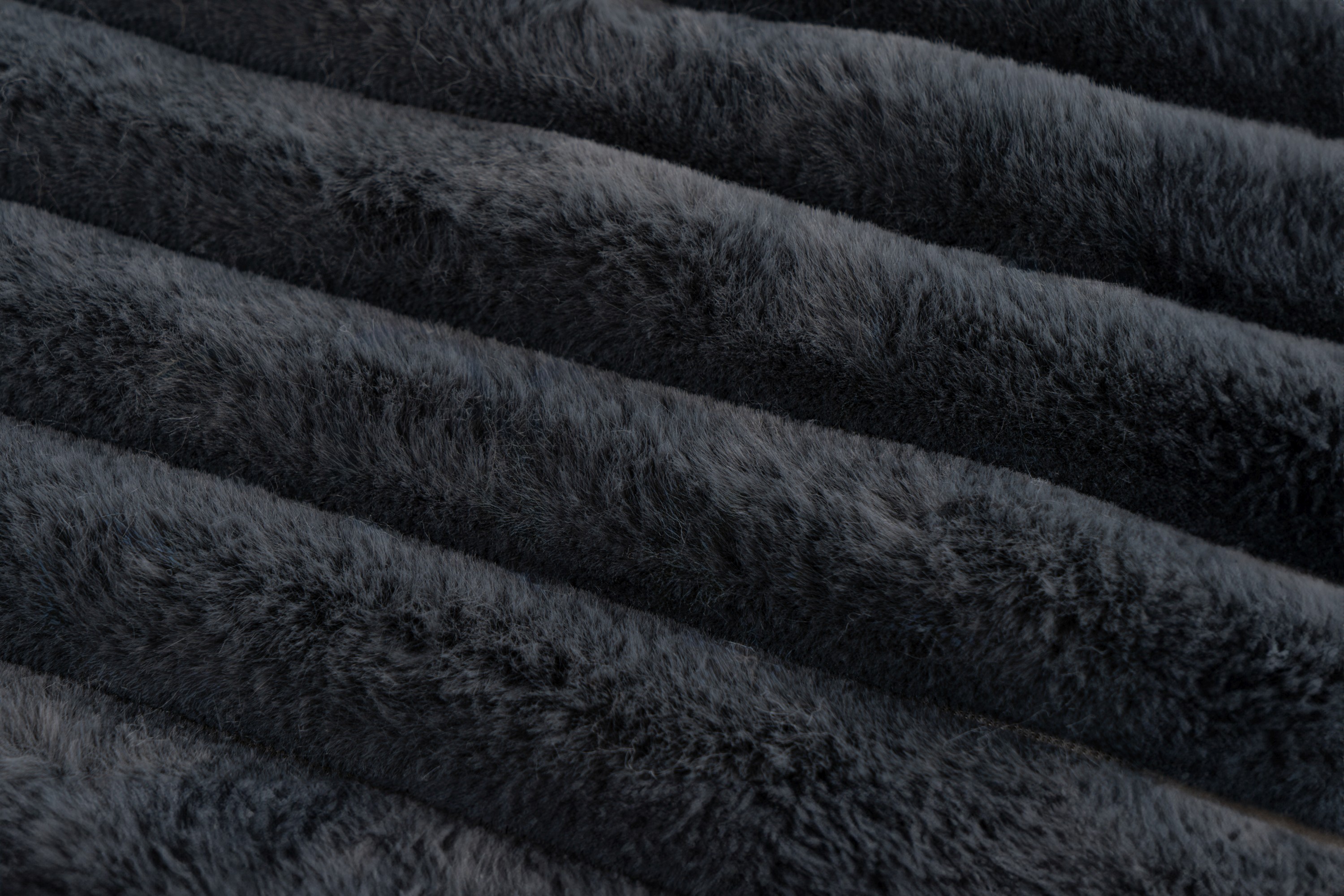 Plaid aspect velours côtelé PLUSH BLANKET