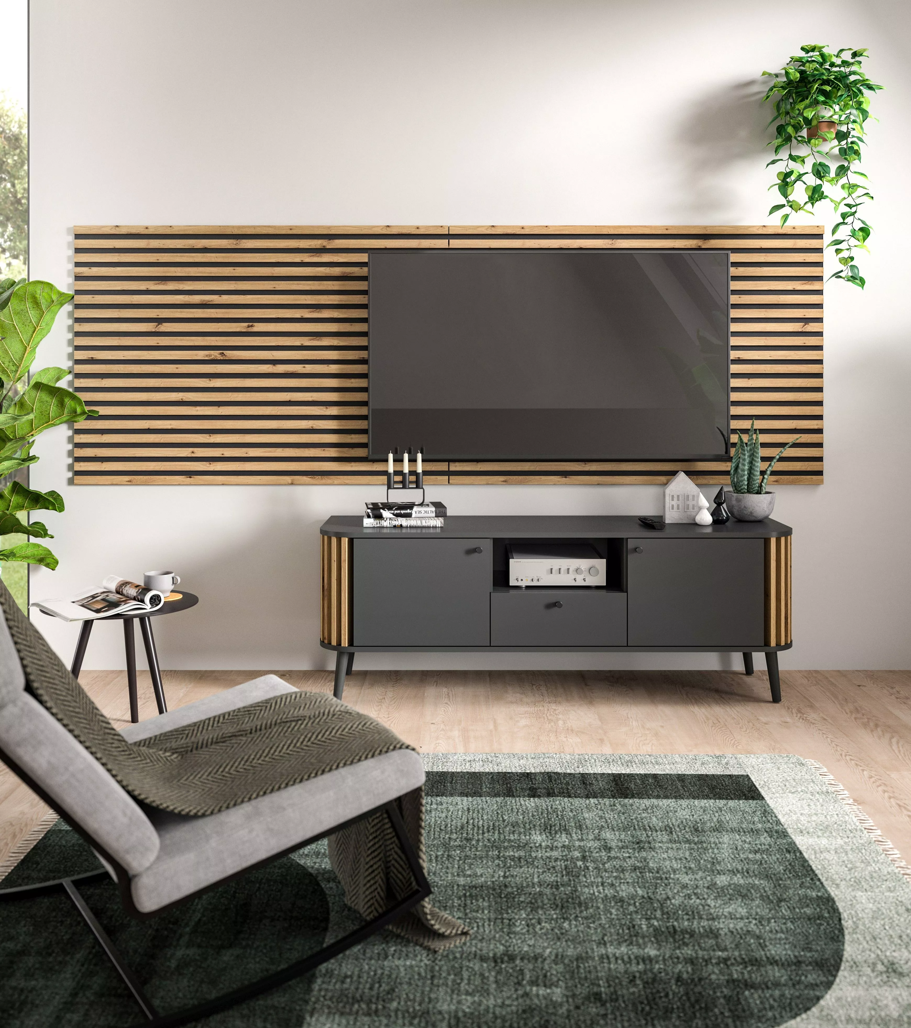Lot de 2 panneaux acoustiques KOMBOLCHA