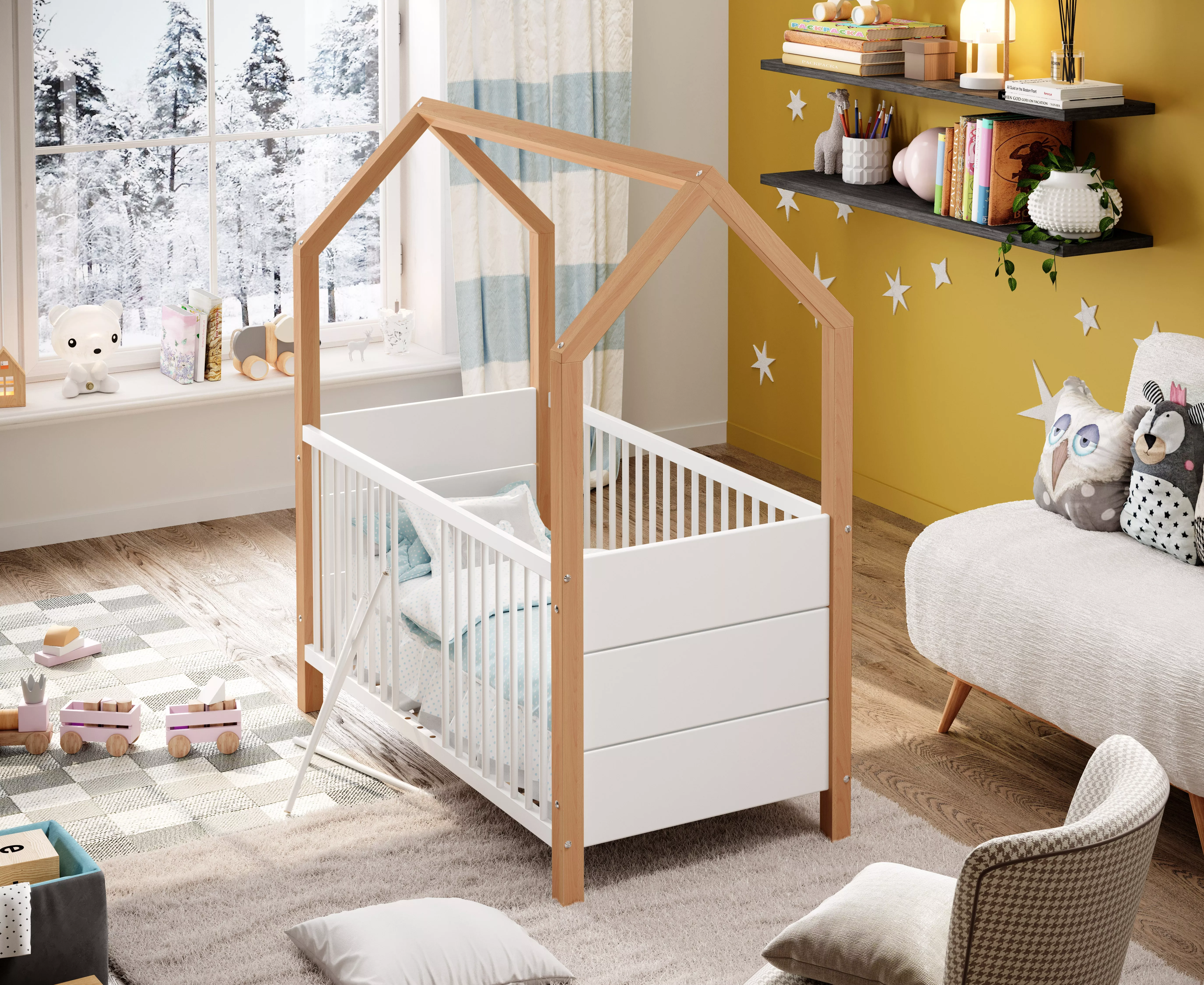 Lit de bébé HOUSE