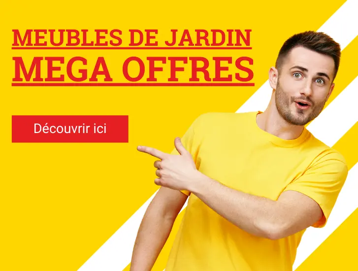 Des meubles de jardin MEGA solides! Découvrir ici