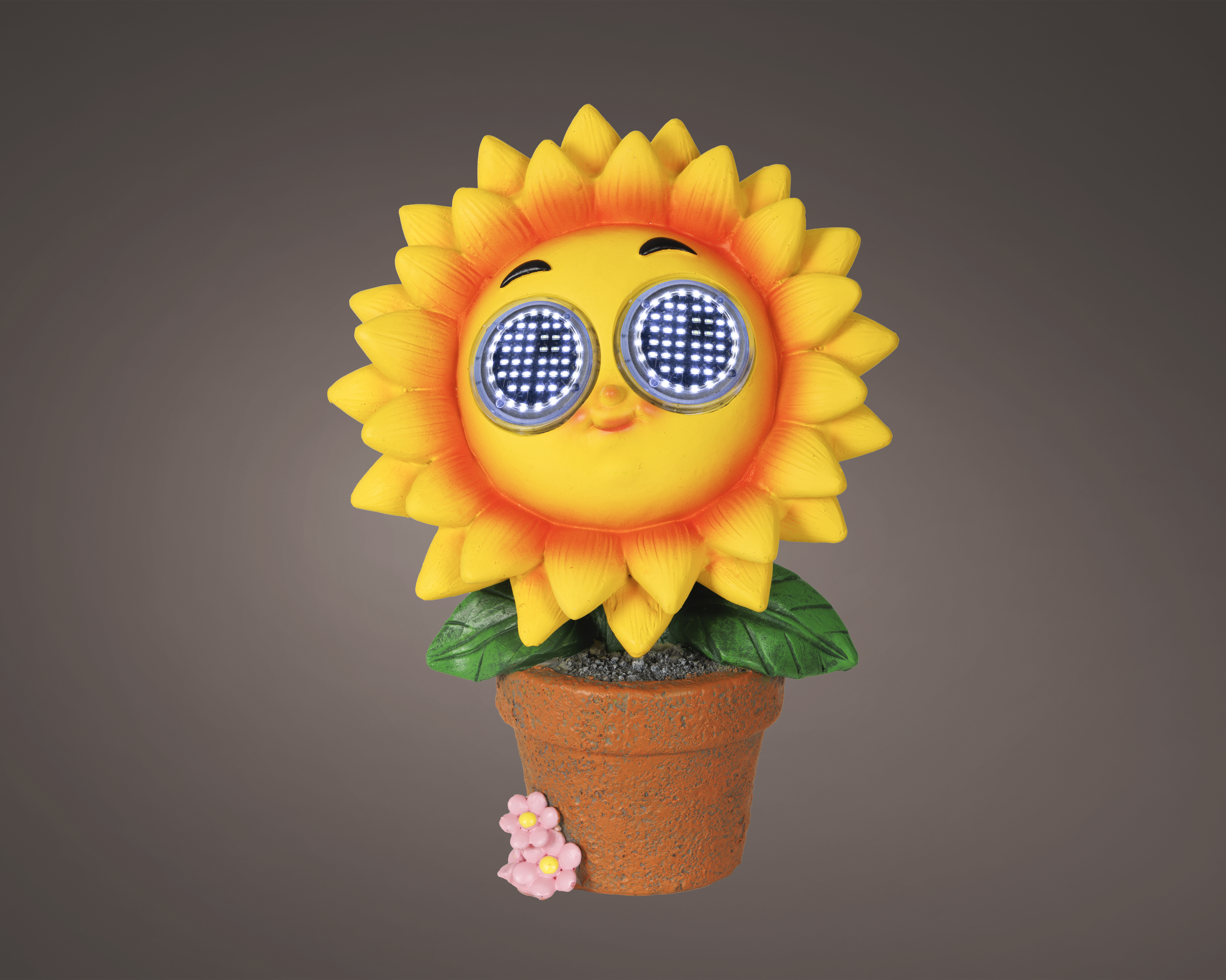 Fleur solaire avec yeux qui bougent SOLAR