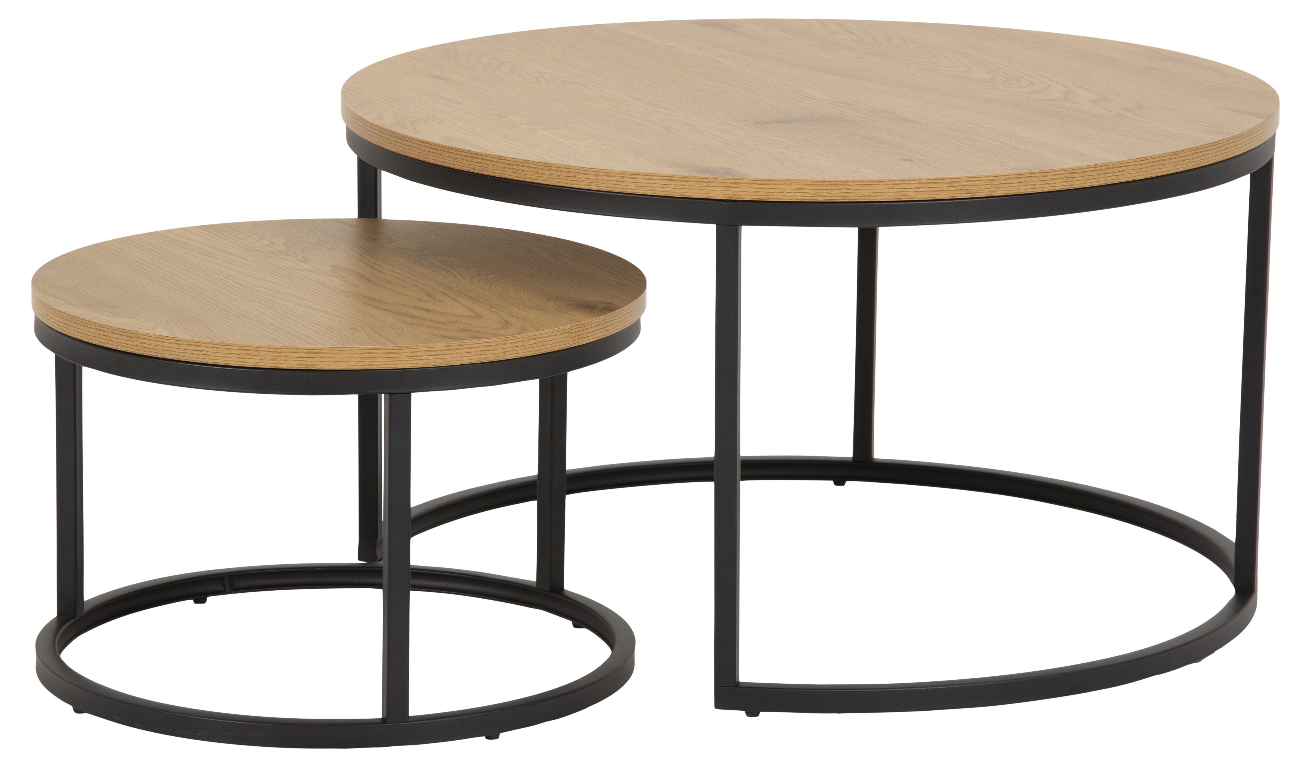 Lot de 2 tables gigognes SPIRO