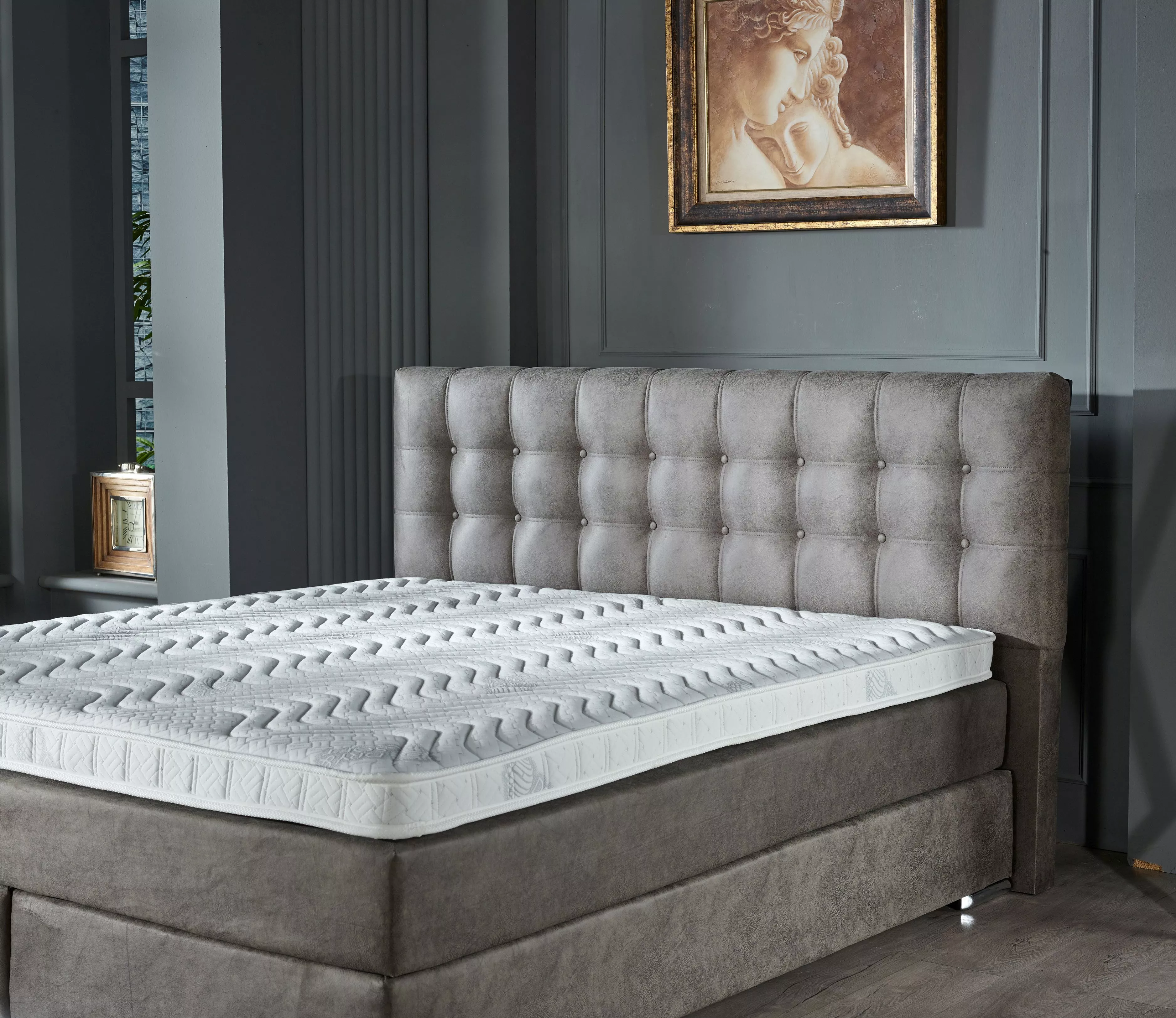 Lit boxspring DORA