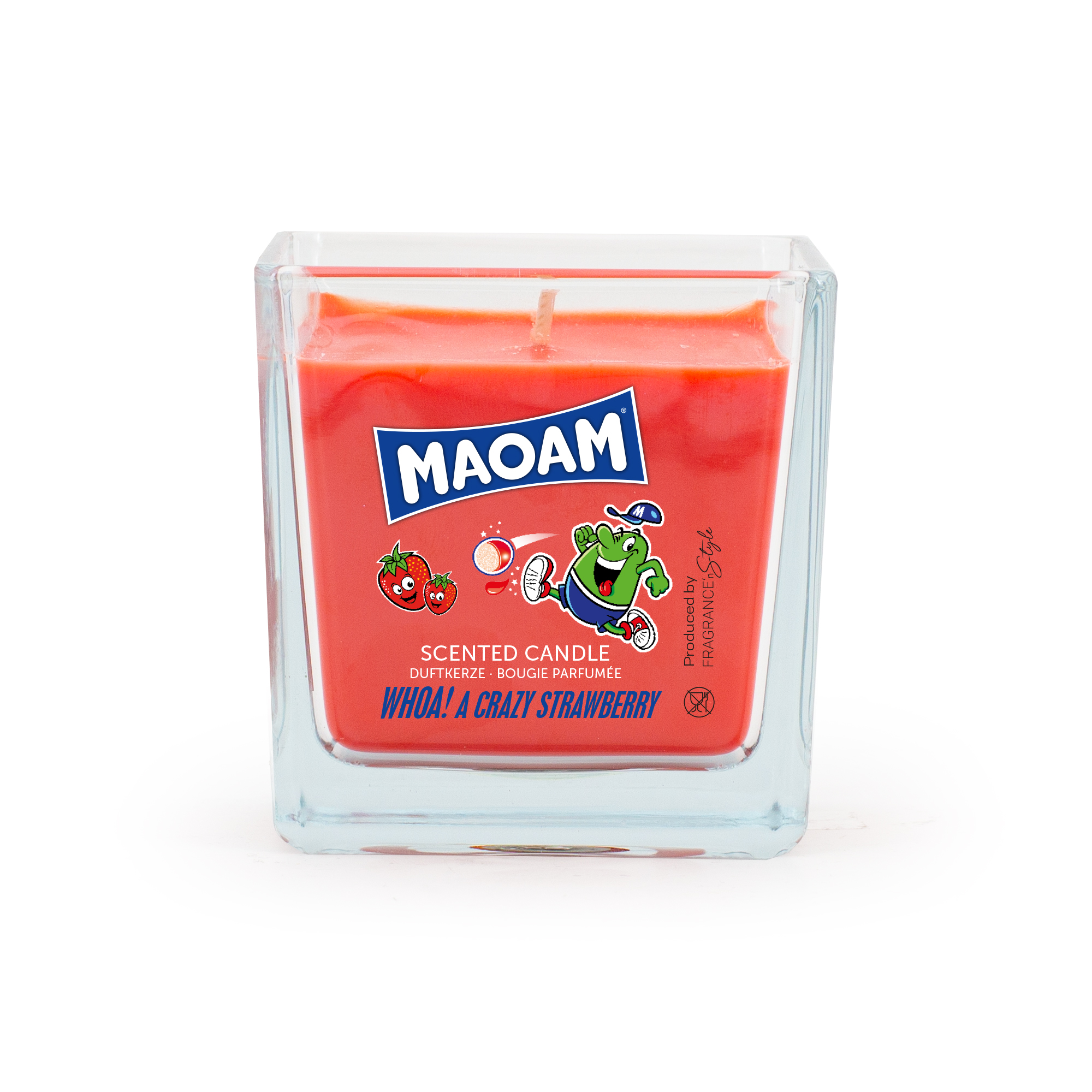 Bougie parfumée Crazy Strawberry MAOAM