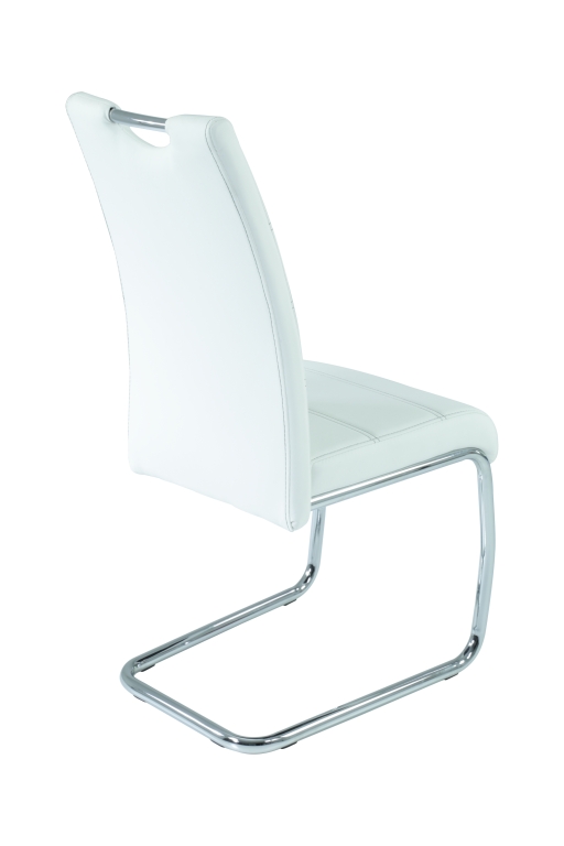 Chaise à piètement luge FLORA S