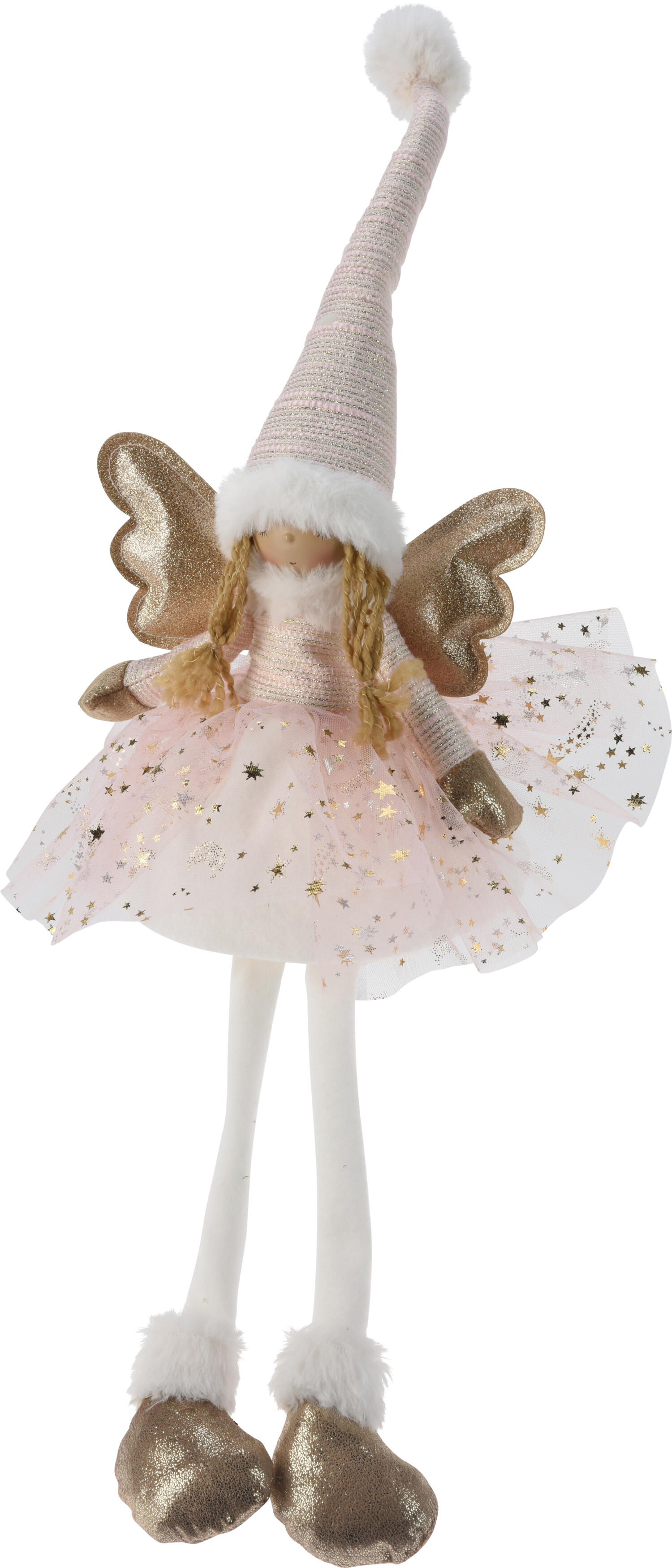 Lutin fille avec LED CHRISTMAS