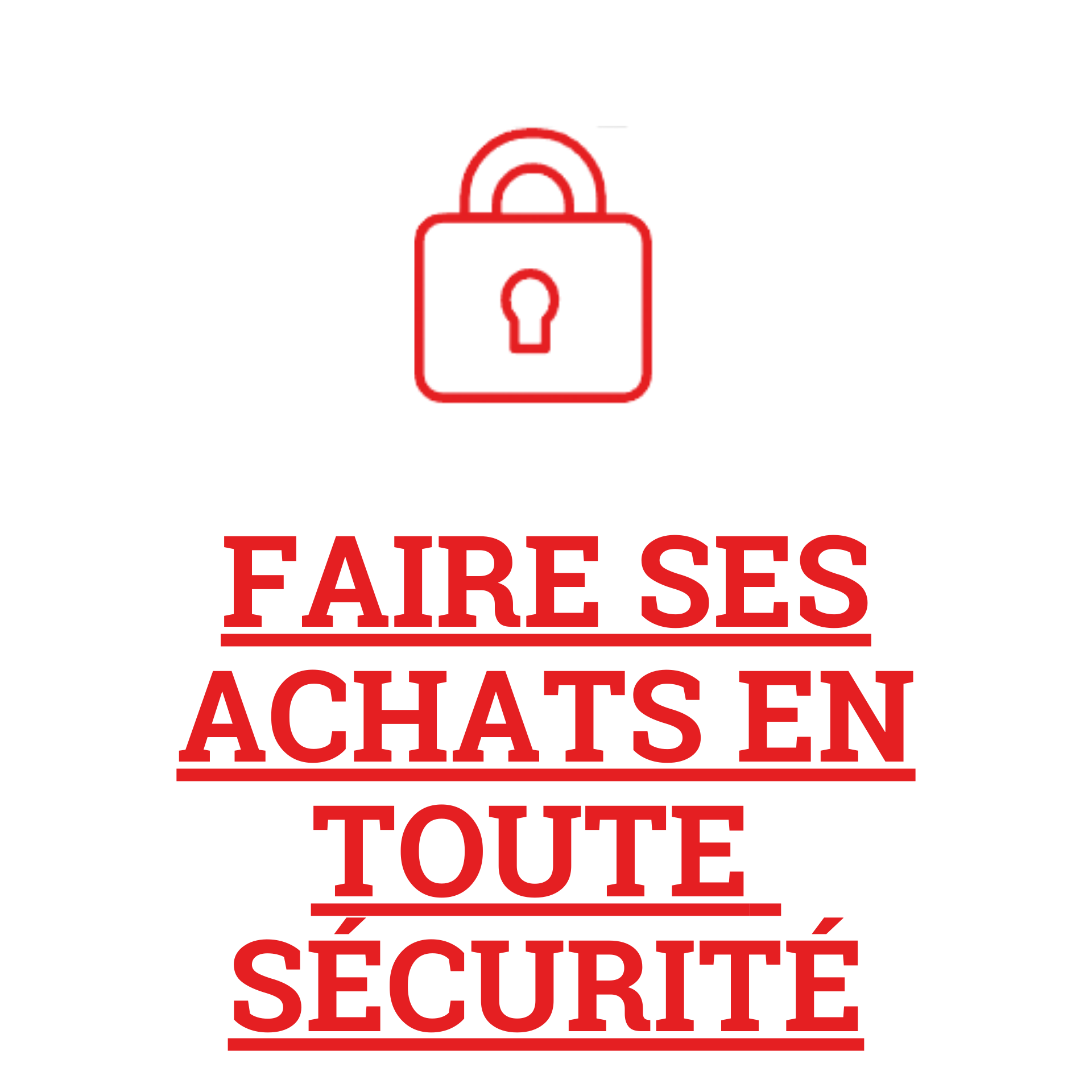 Faire ses achats en toute securite