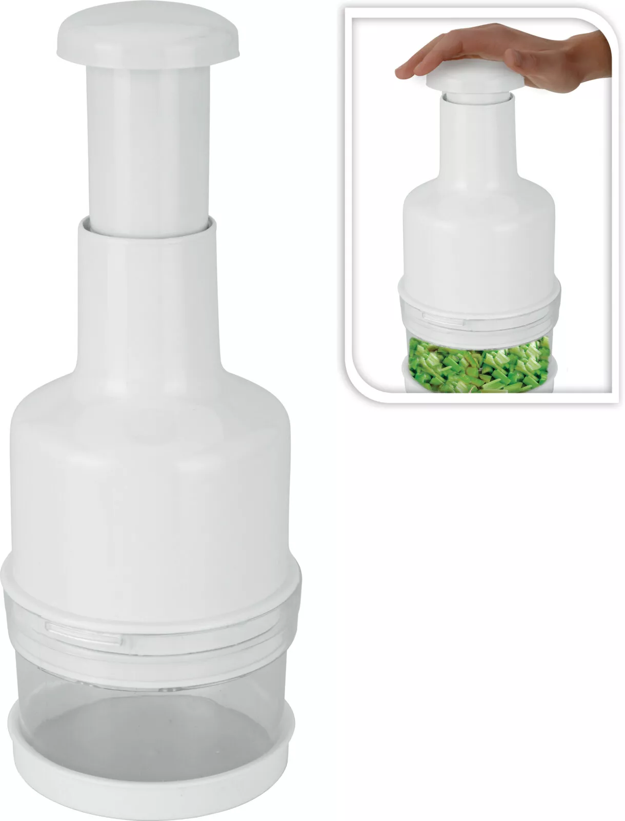 Hachoir à légumes ton blanc