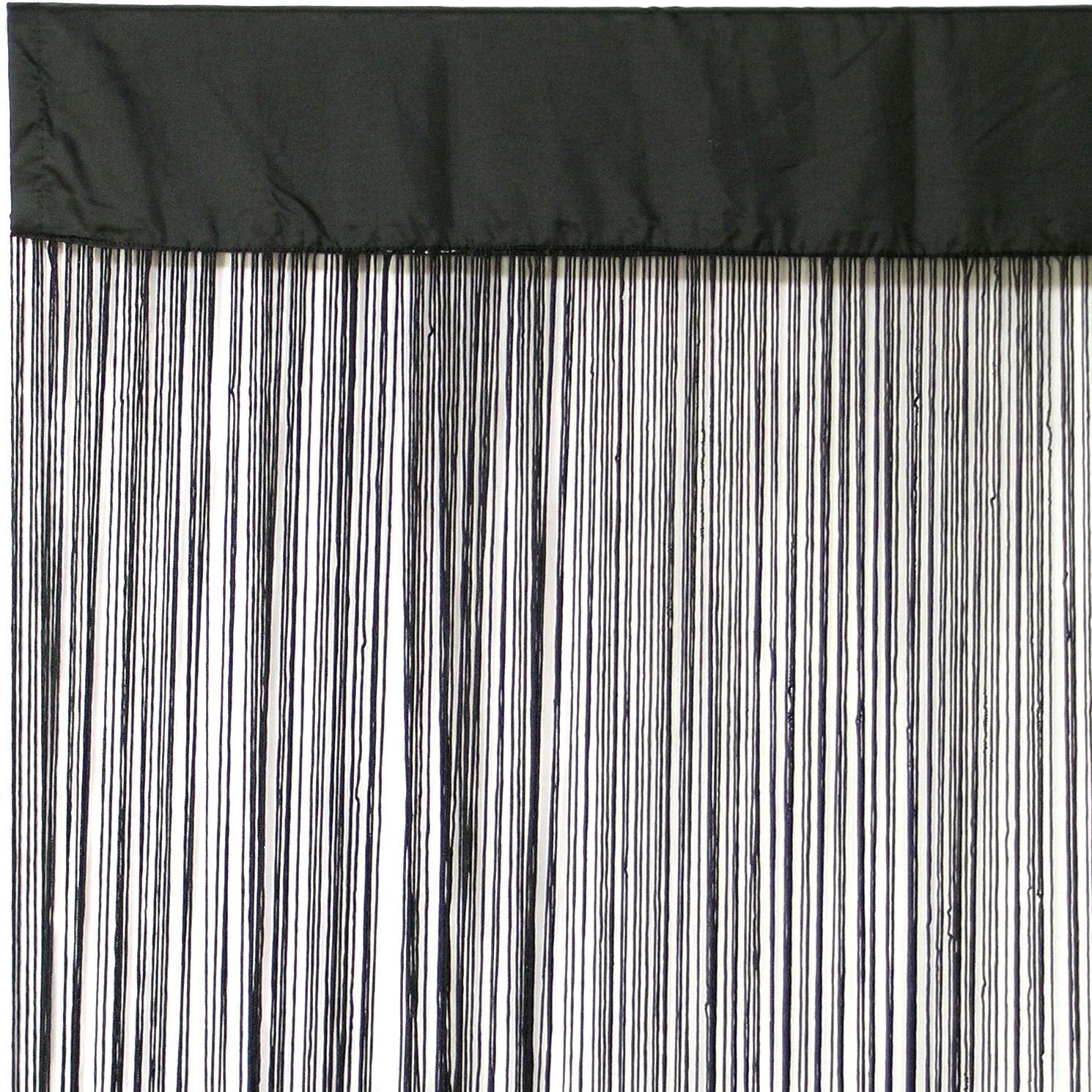 Rideau à fils ton noir LOLOBY Rideau à fils ton noir LOLOBY