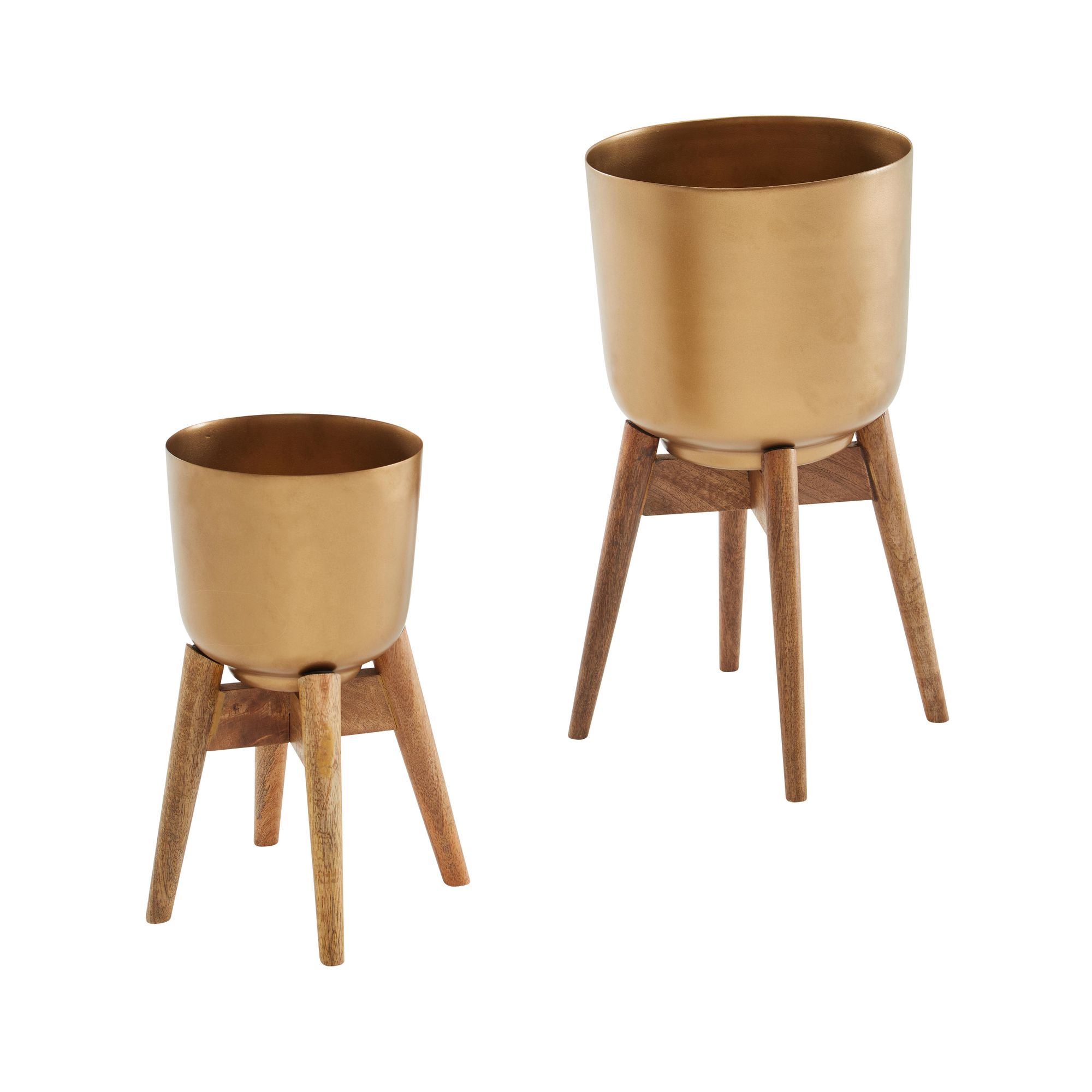 Lot de 2 pots de fleurs sur pieds PHUKET