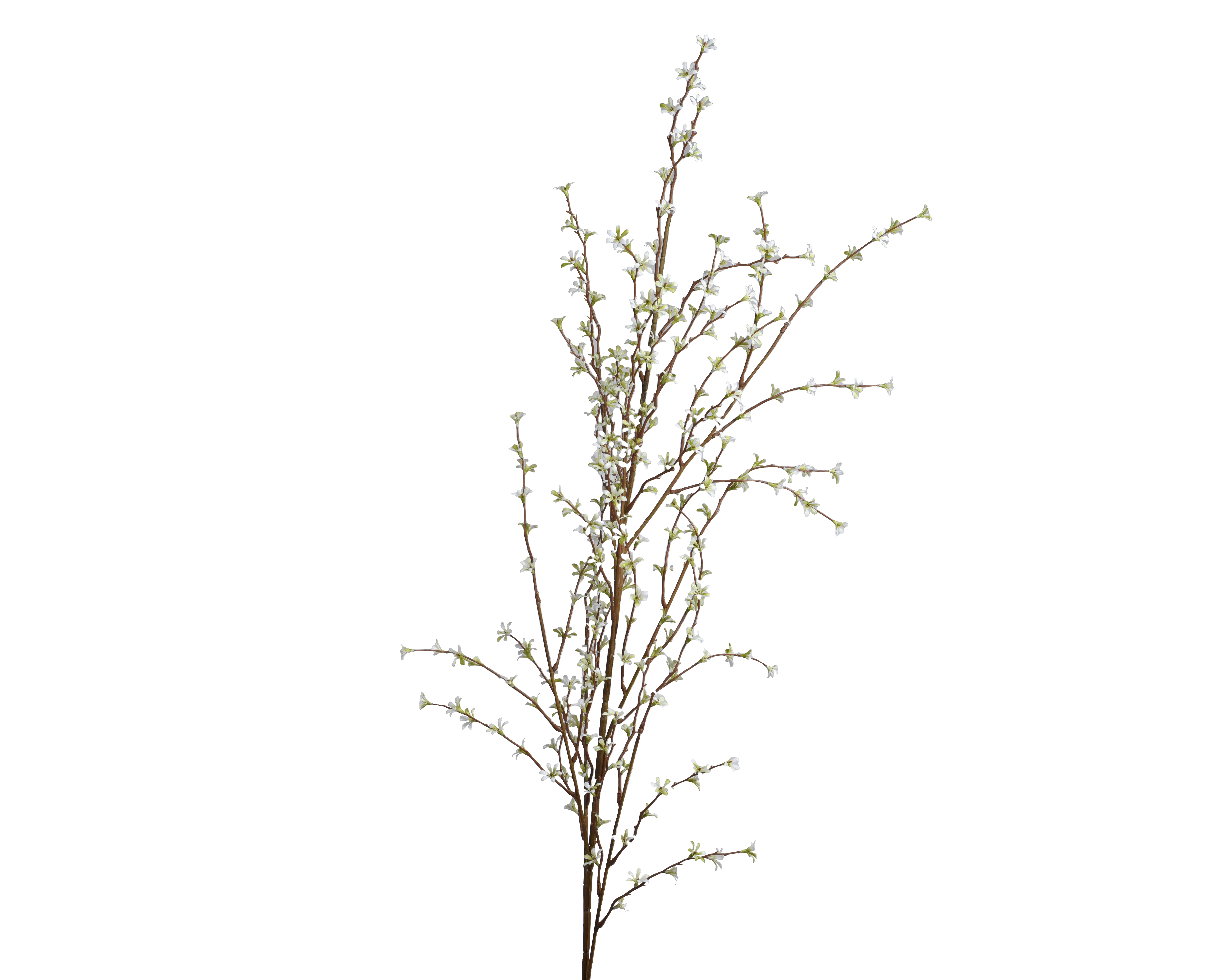 Branche décorative ton blanc DEKO