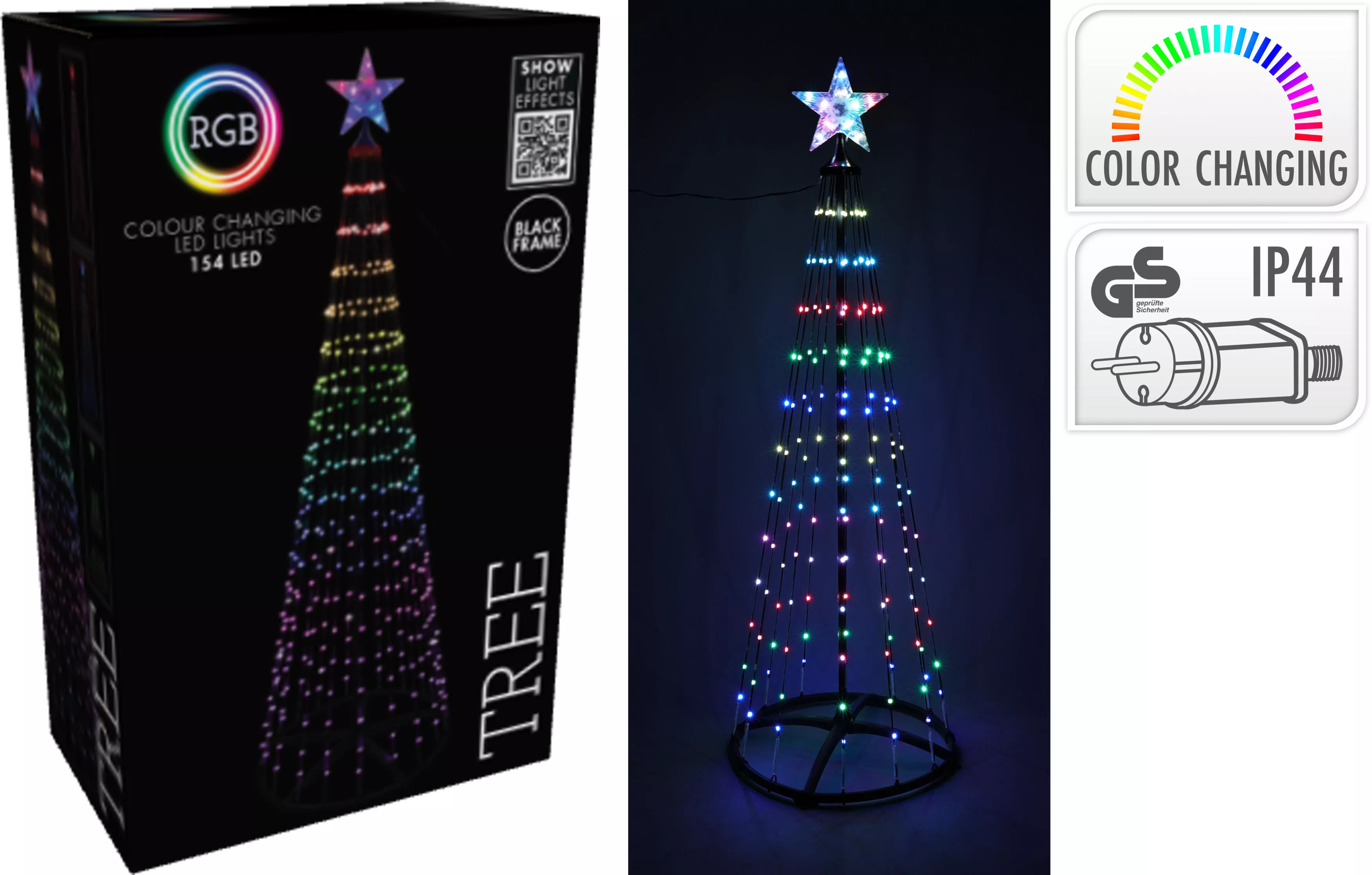 Arbre LED 154 RVB CHRISTMAS