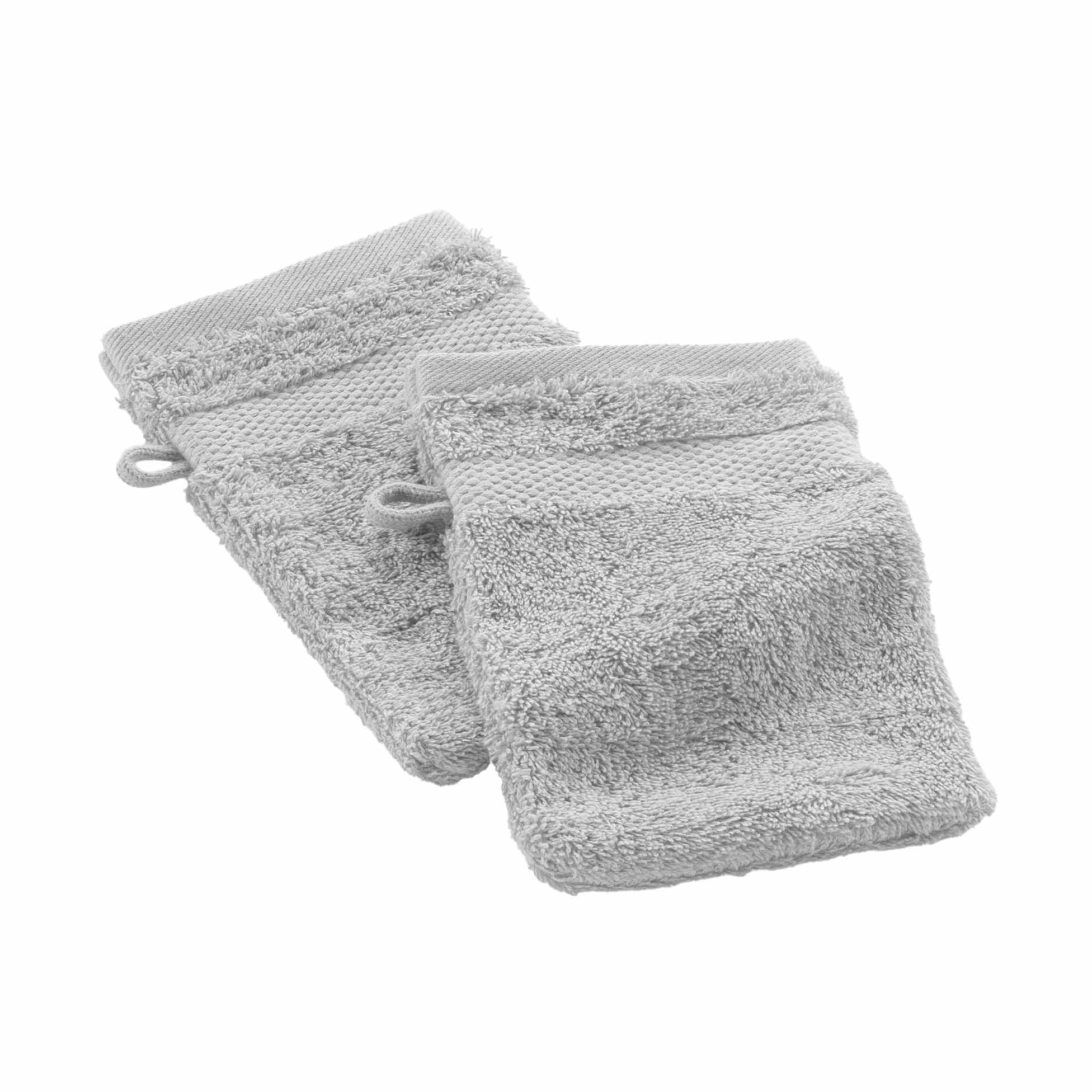Lot de 2 gants de toilette UNI