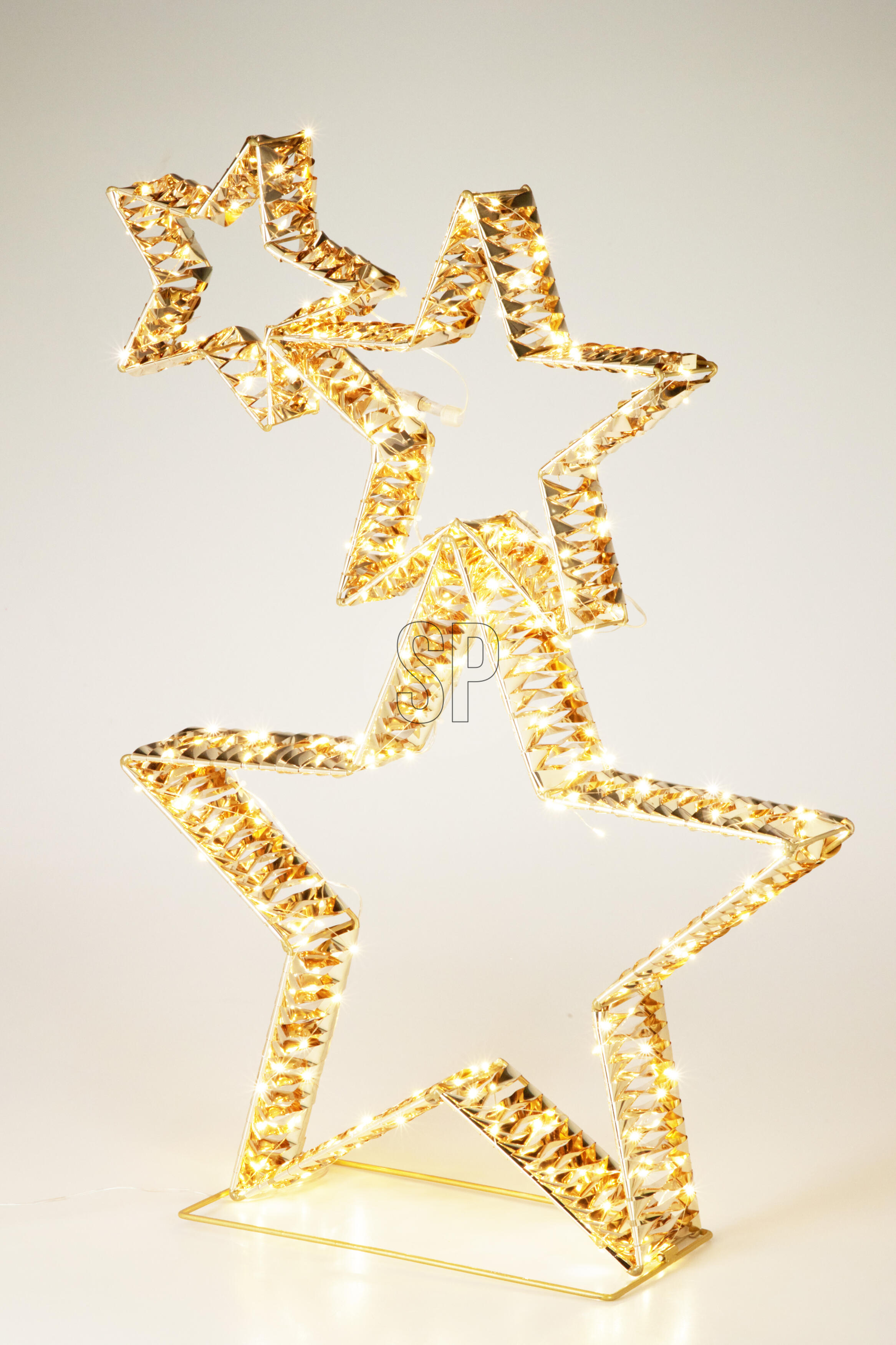 Trio d'étoiles LED CHRISTMAS