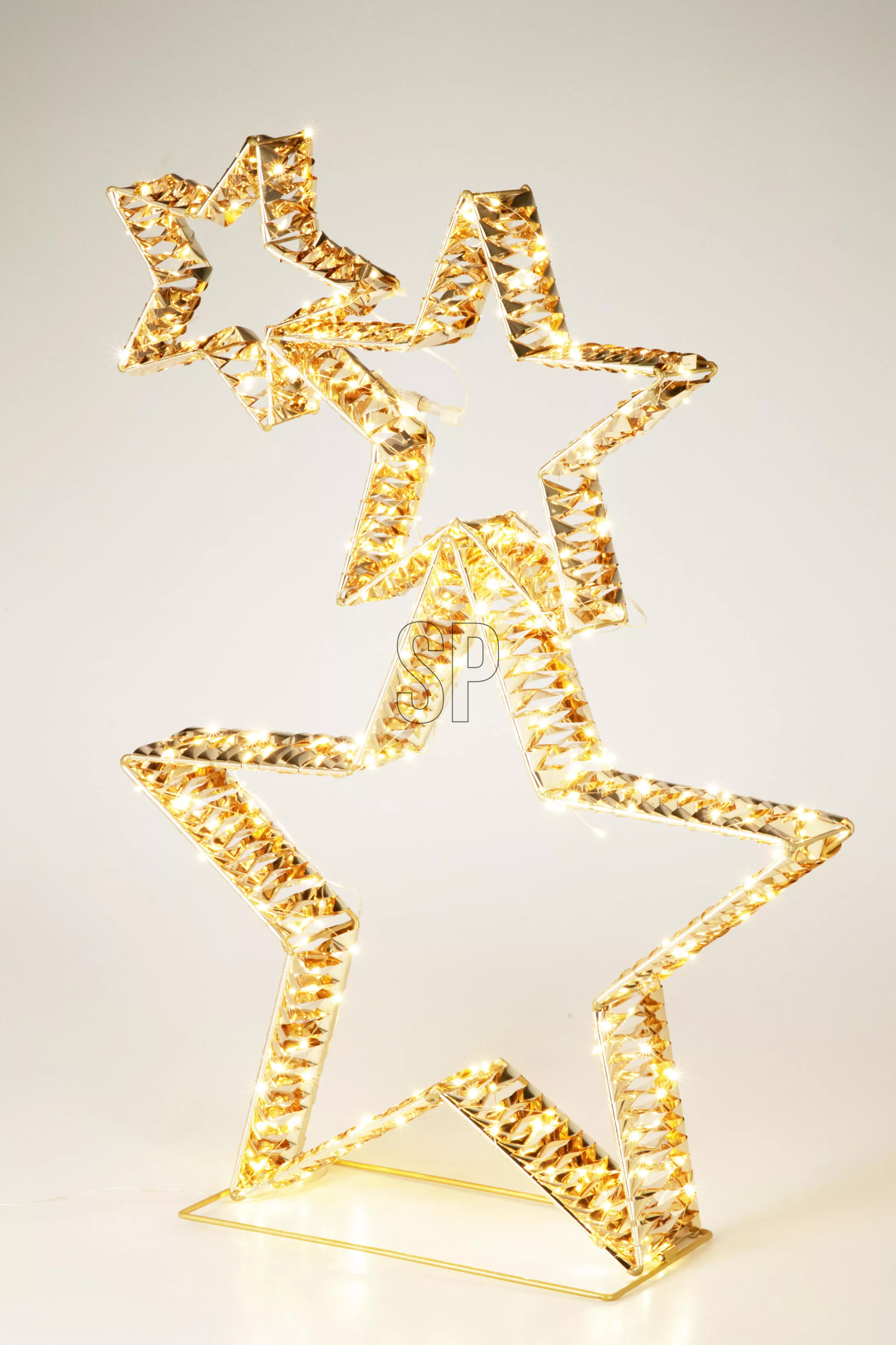 Trio d'étoiles LED CHRISTMAS