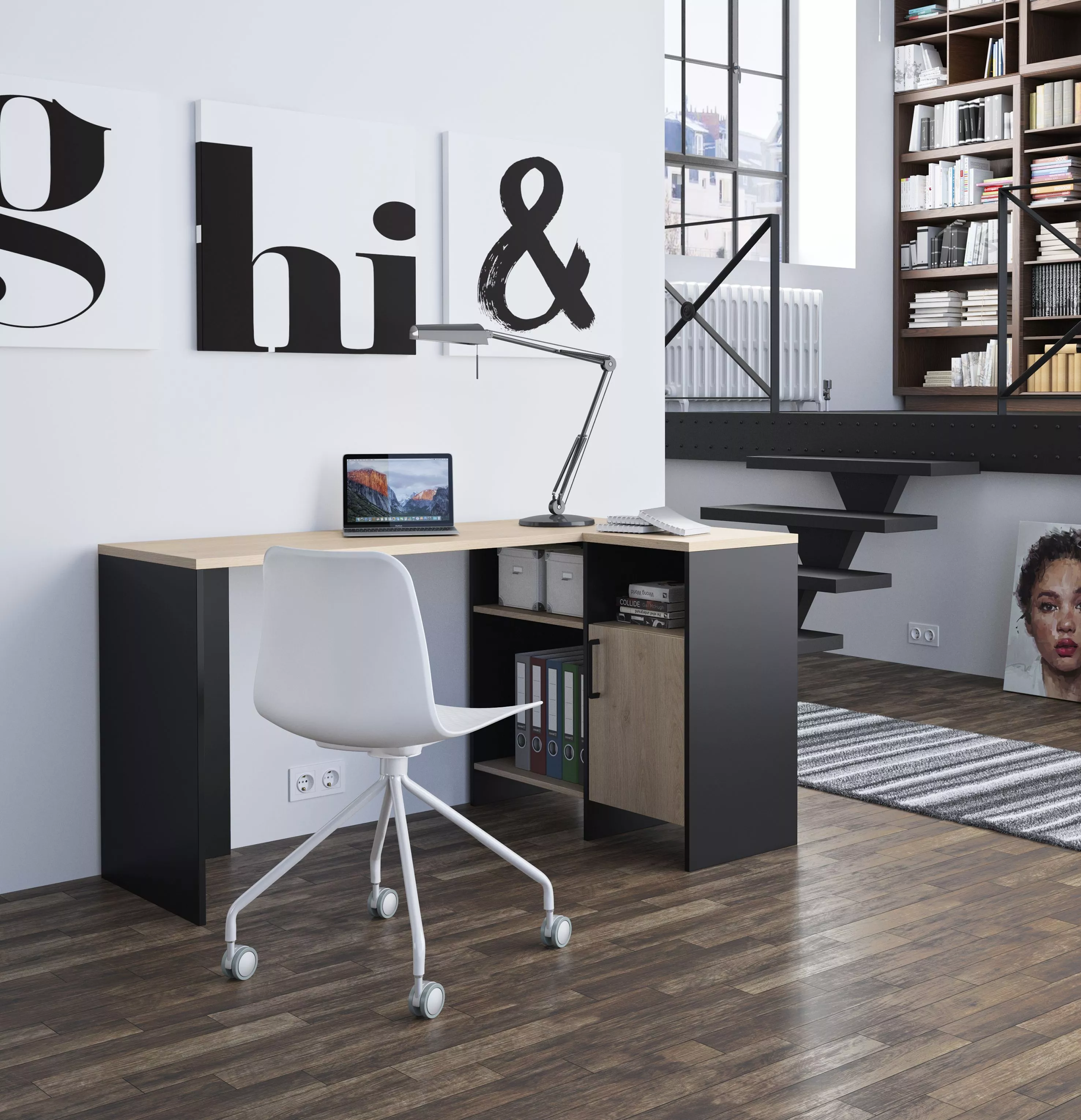 Bureau d'angle LIVERPOOL