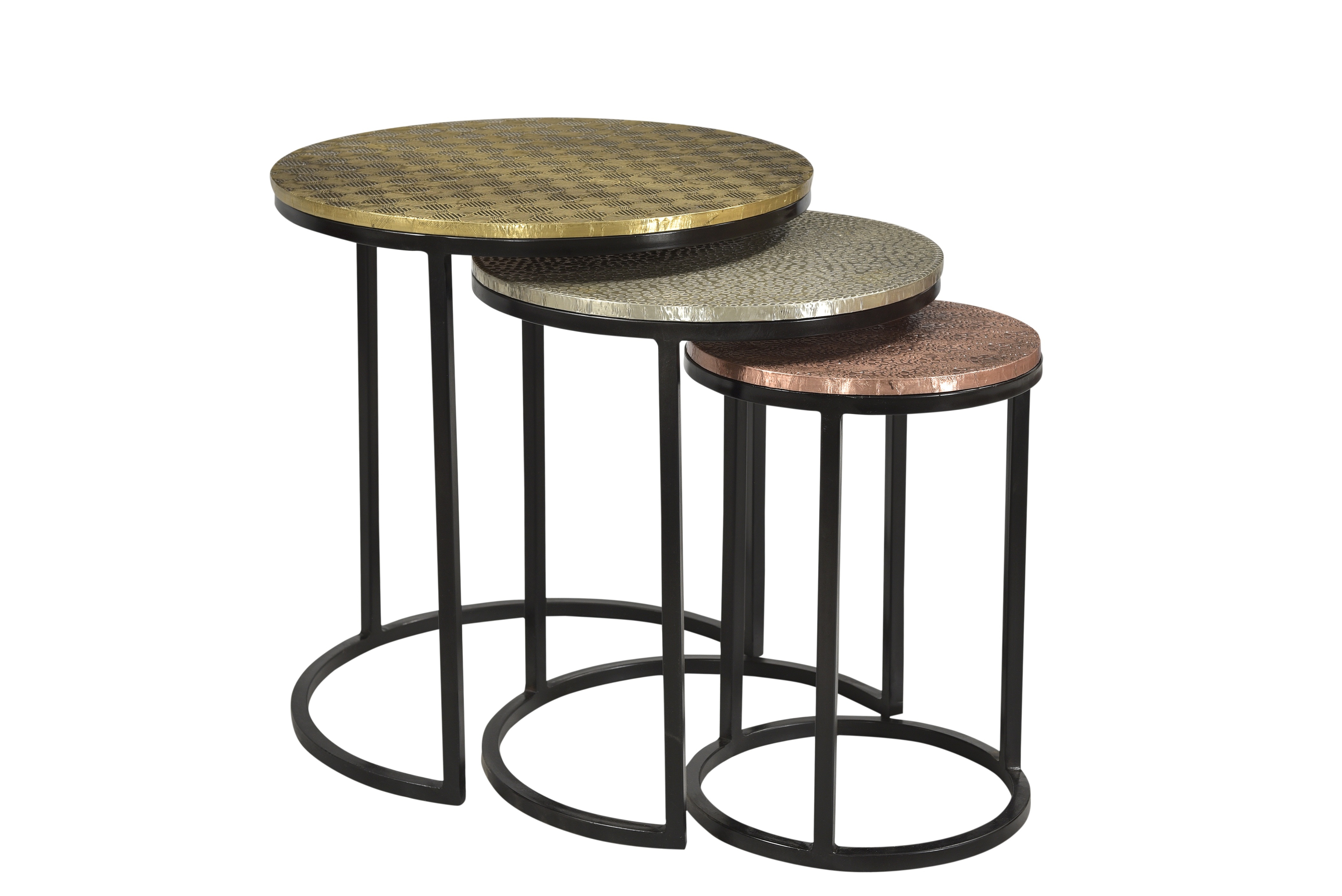 Lot de 3 tables gigognes THIS&THAT Lot de 3 tables gigognes THIS&THAT