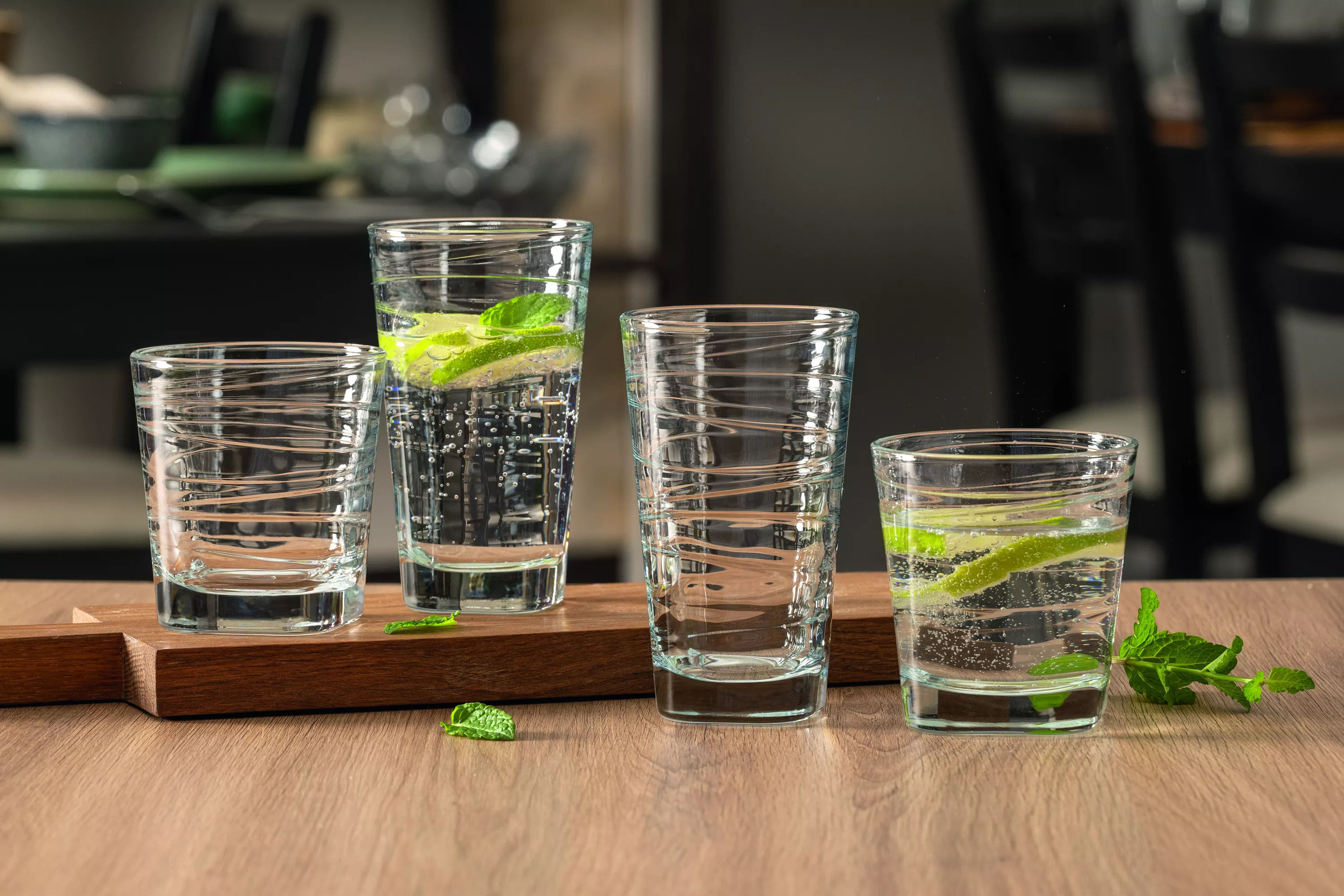 Lot de 8 verres Leonardo STRUTTURA