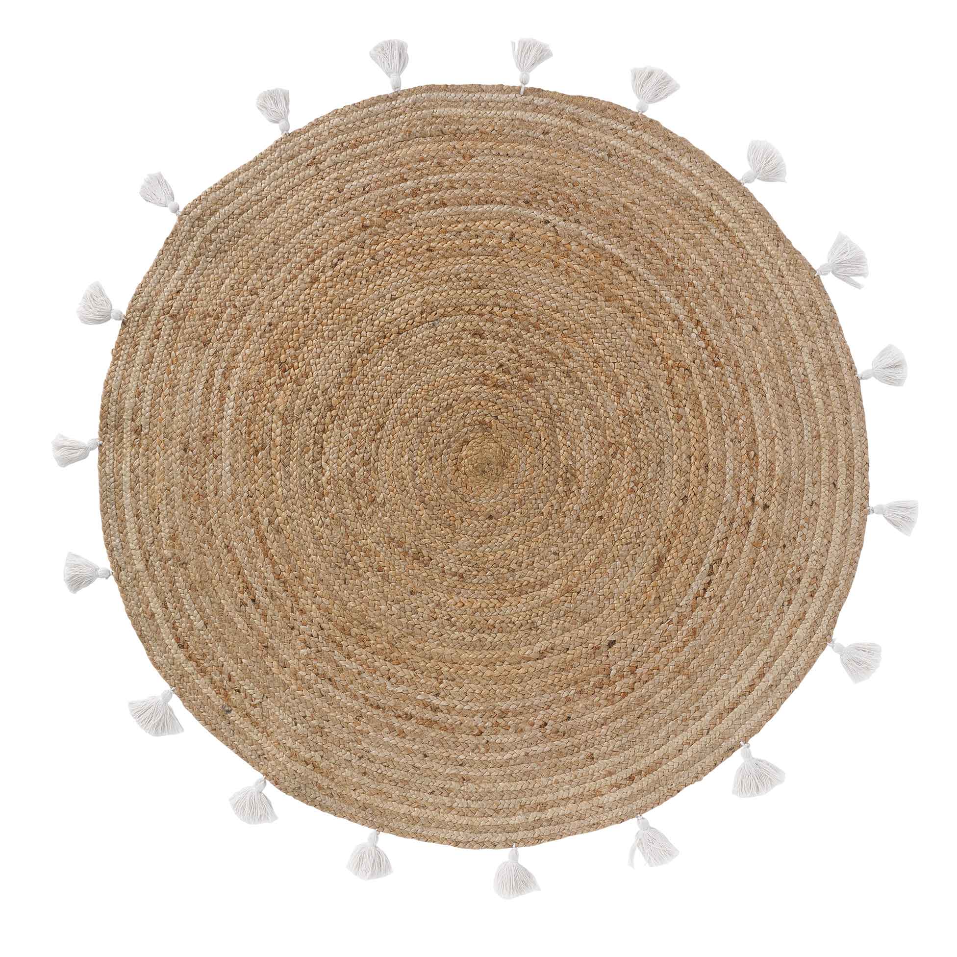 Tapis en jute rond SHIRA