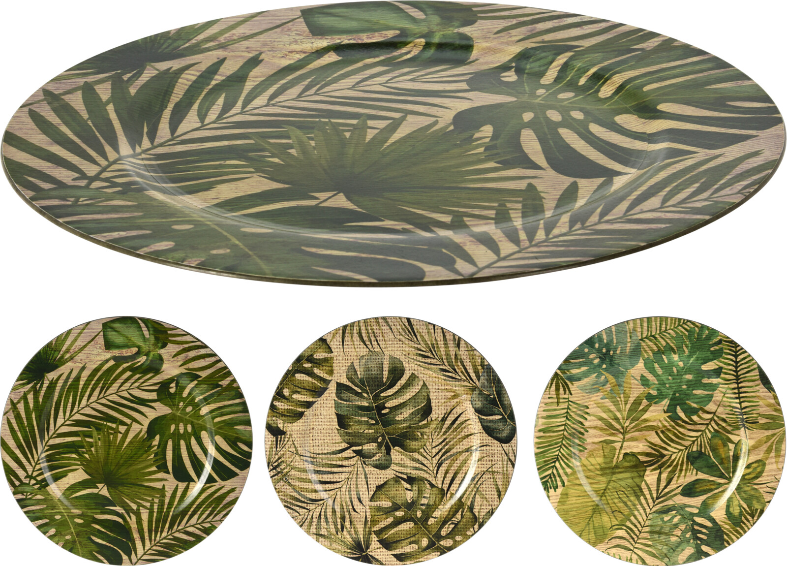 Assiette décorative JUNGLE Assiette décorative JUNGLE