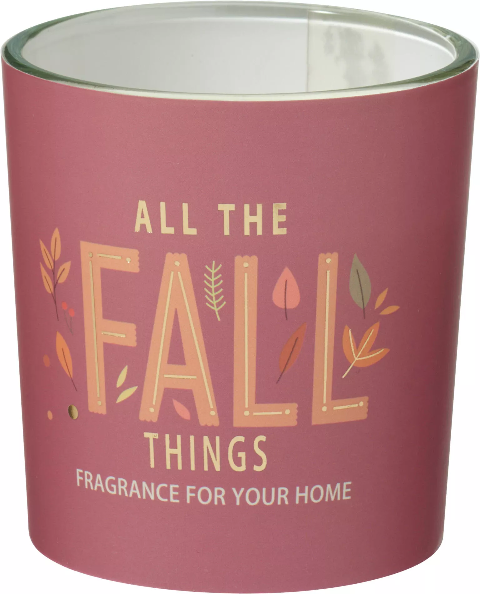 Bougie dans pot en verre HERBST Bougie dans pot en verre HERBST