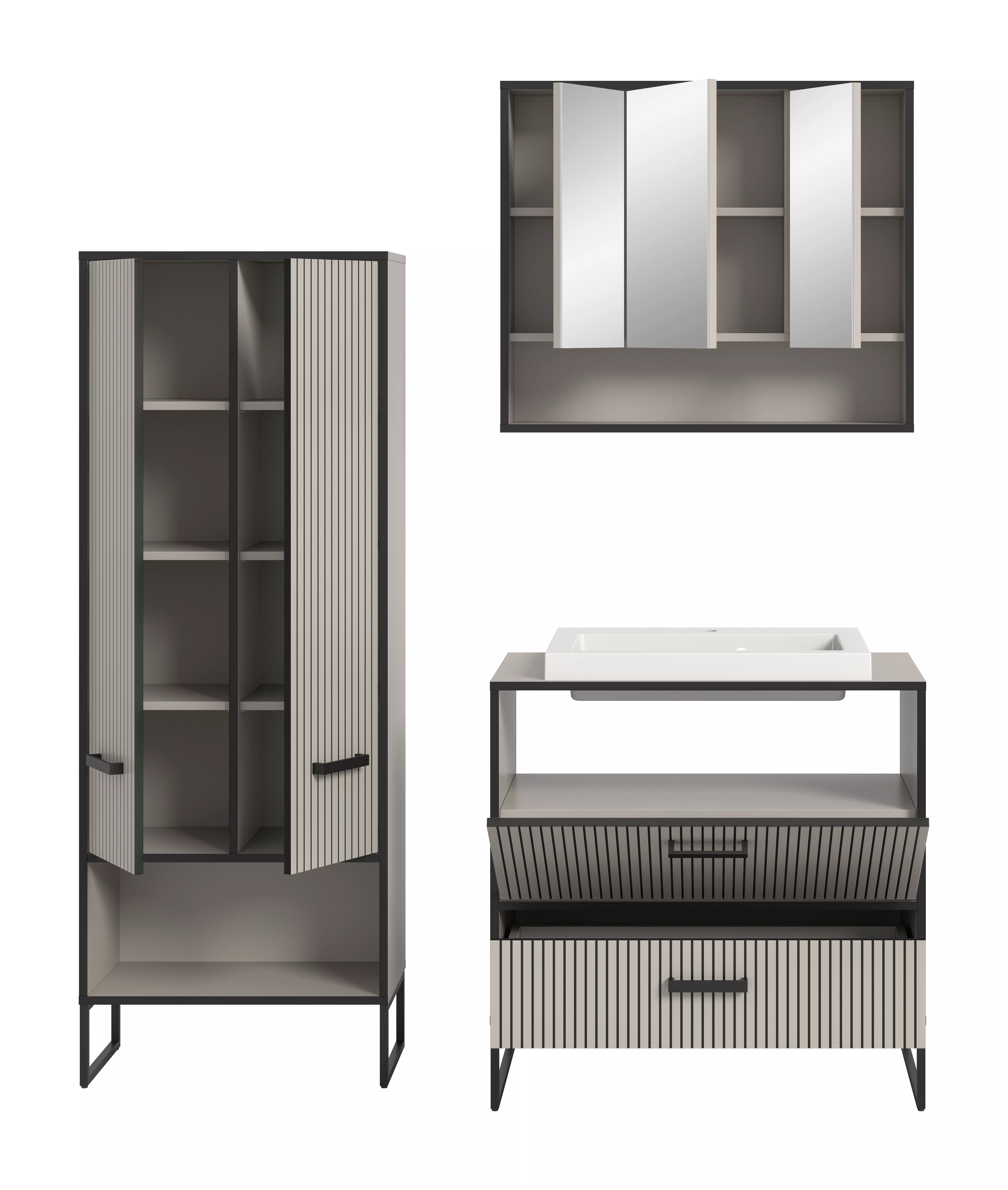 Badkombination 4-teilig BAGNO Badkombination 4-teilig BAGNO
