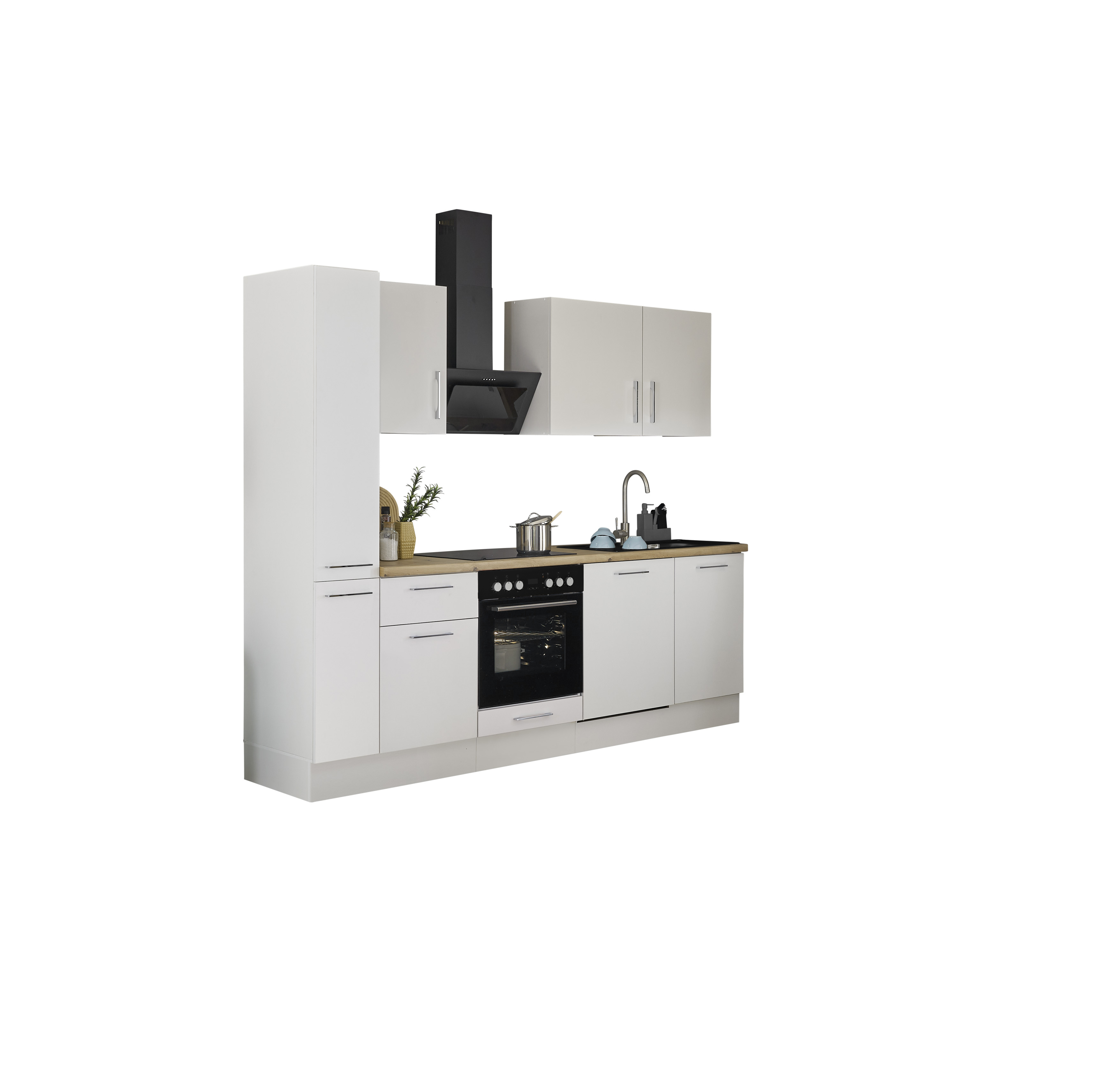 Bloc cuisine avec électroménager CORNWALL (bloc cuisine-armoire coulissante-lave-vaisselle) II