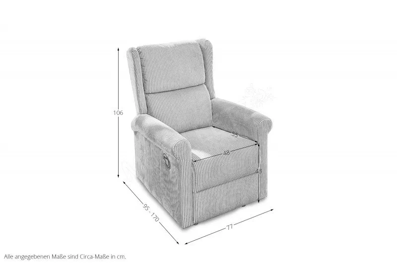 Fauteuil TV SAMARA