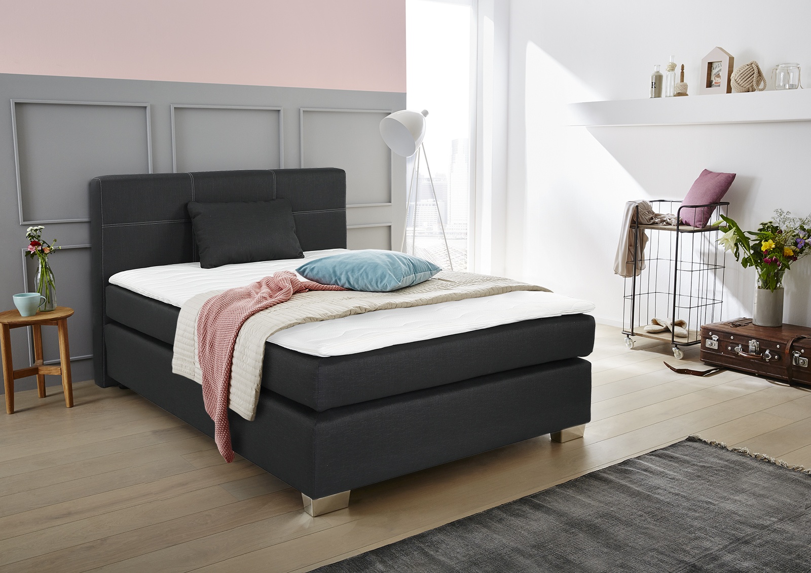 Lit boxspring  EVITA-SE