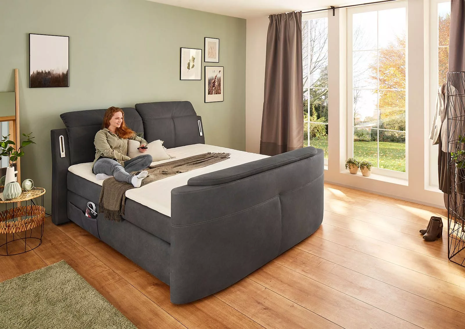 Lit boxspring MOVIE-STAR