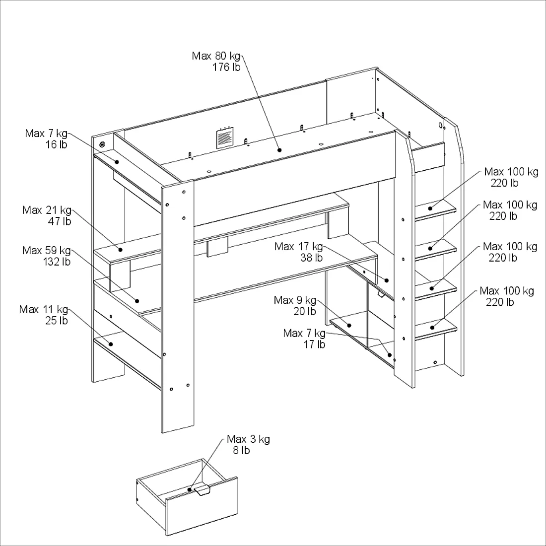 Lit mezzanine ONLINE 1