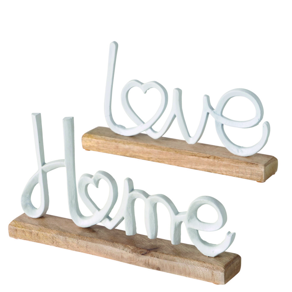 Décoration à poser au choix LOVE HOME