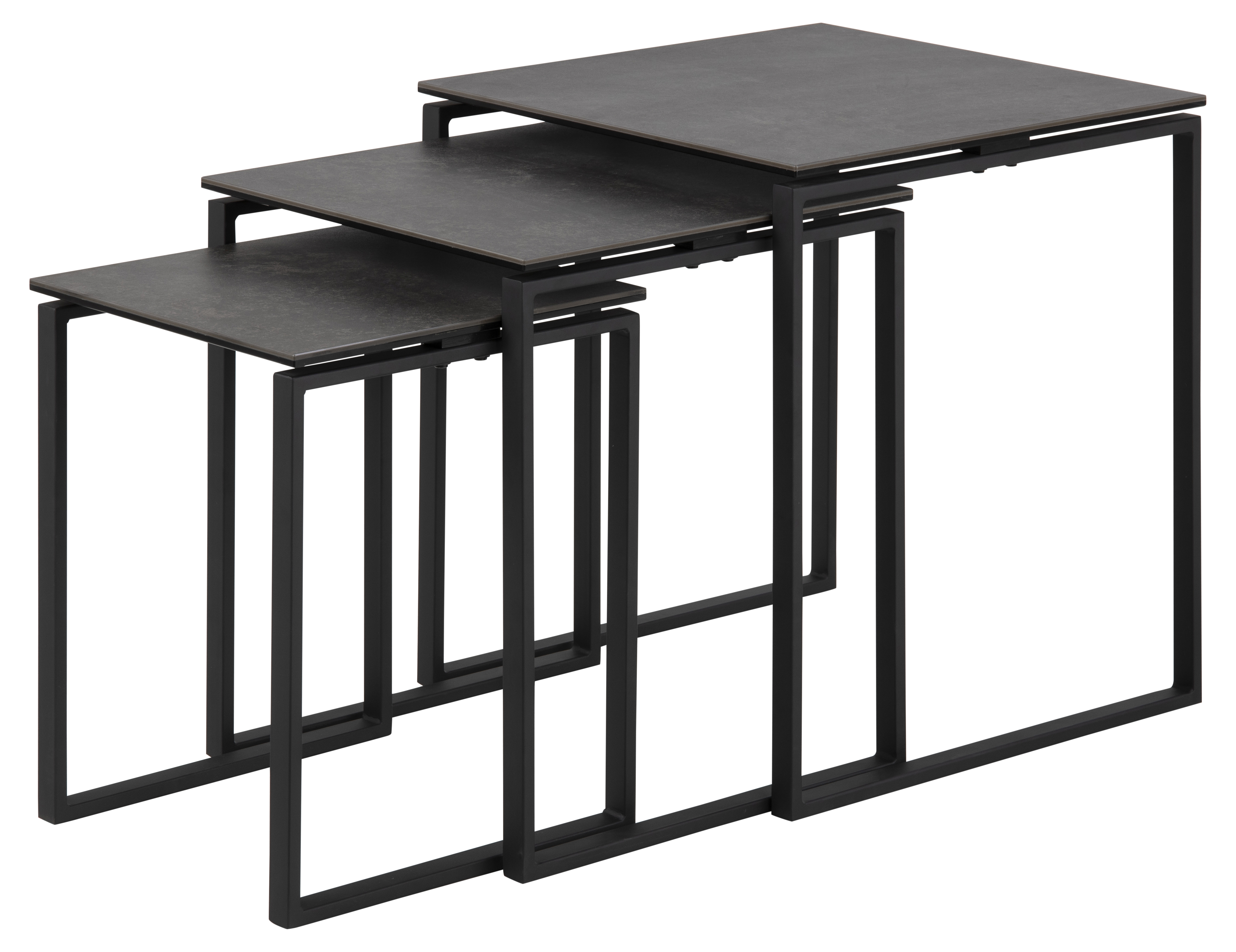 Lot de 3 tables gigognes KATRINE