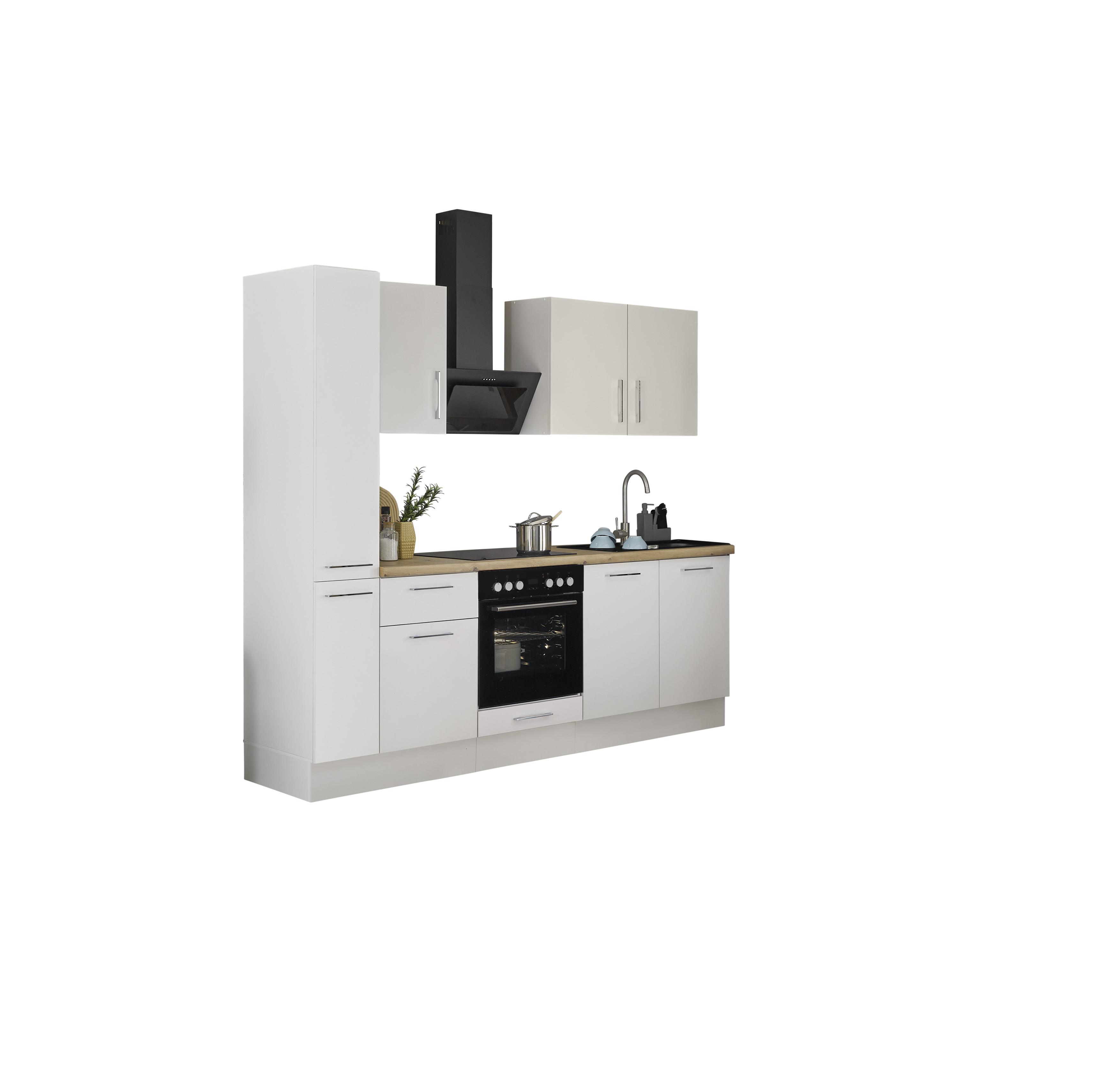 Bloc cuisine avec électroménager CORNWALL (bloc cuisine-armoire coulissante) II