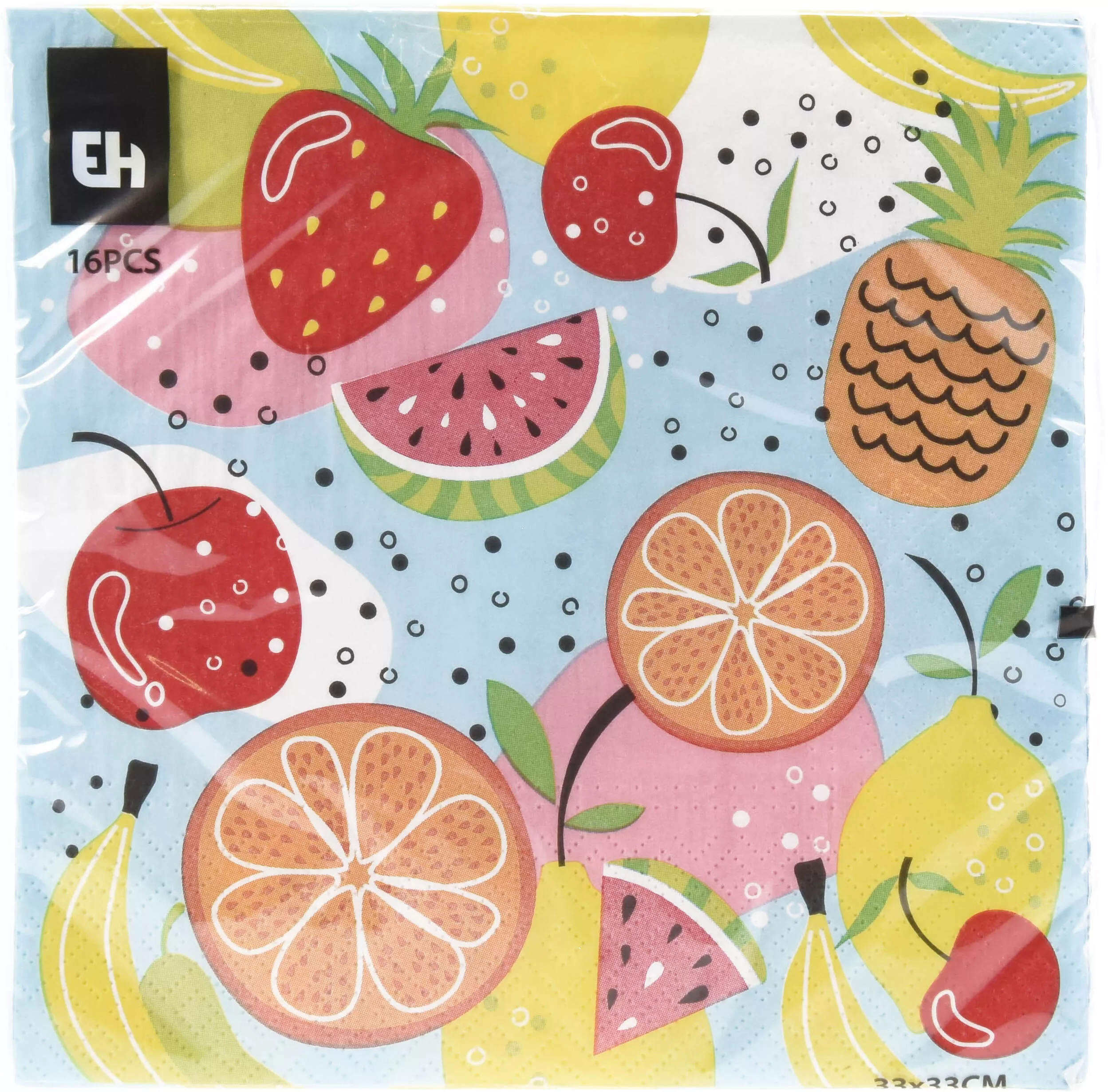 Serviette mélange de fruits EH Serviette mélange de fruits EH