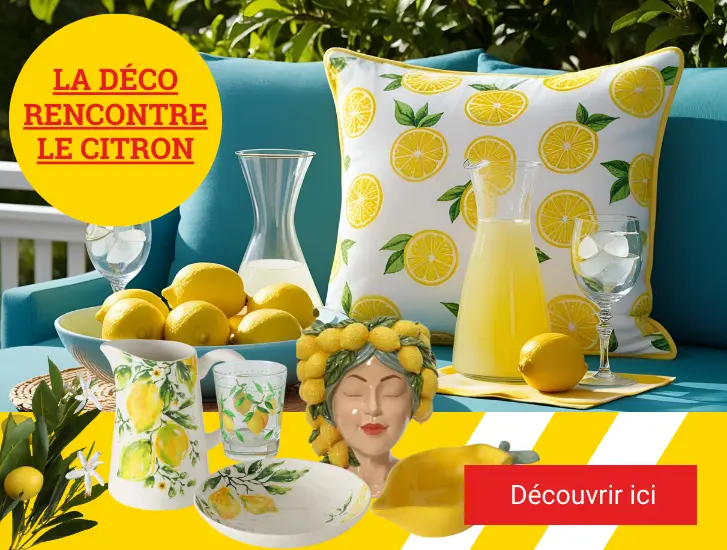 Tendance déco: la déco rencontre le citron