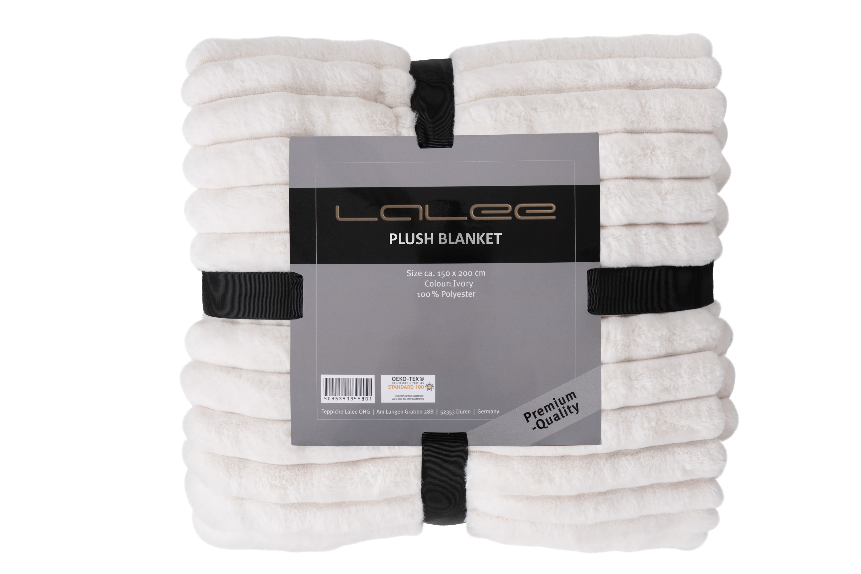 Plaid aspect velours côtelé PLUSH BLANKET Plaid aspect velours côtelé PLUSH BLANKET