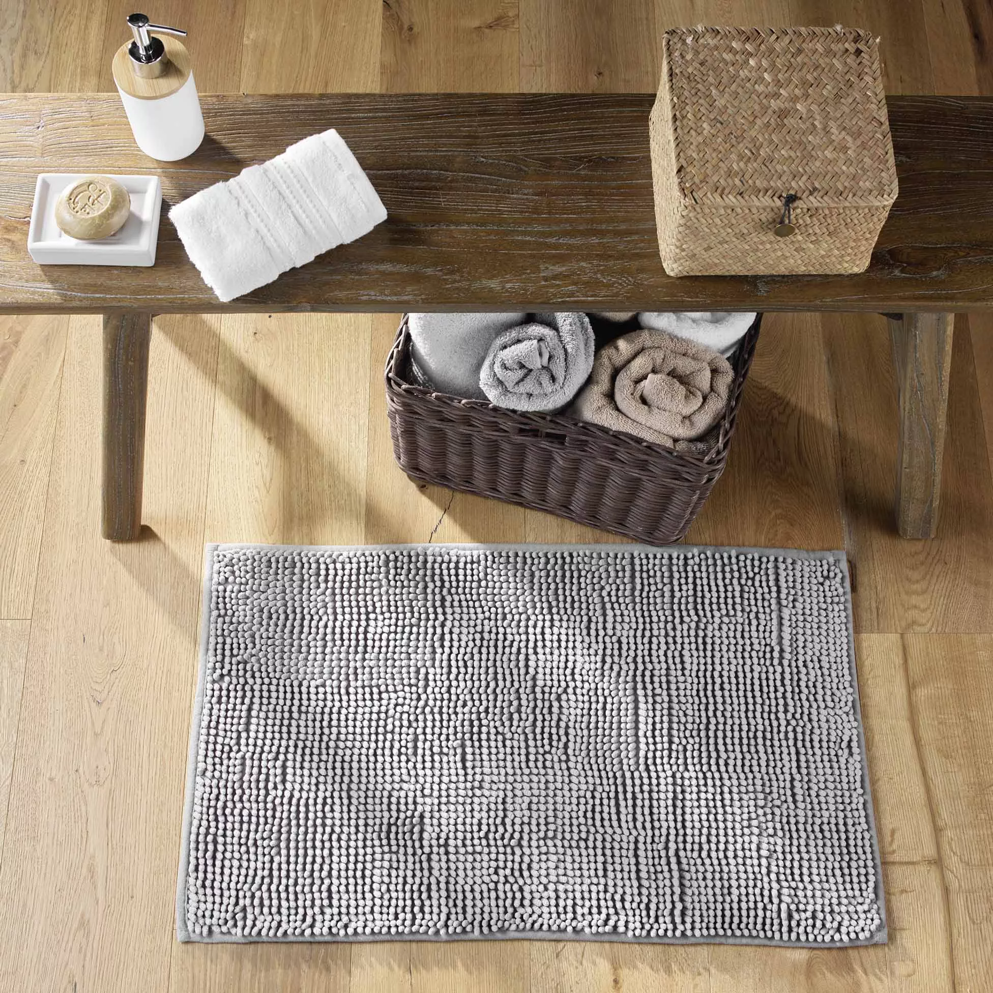 Tapis de bain chenille SWEETY