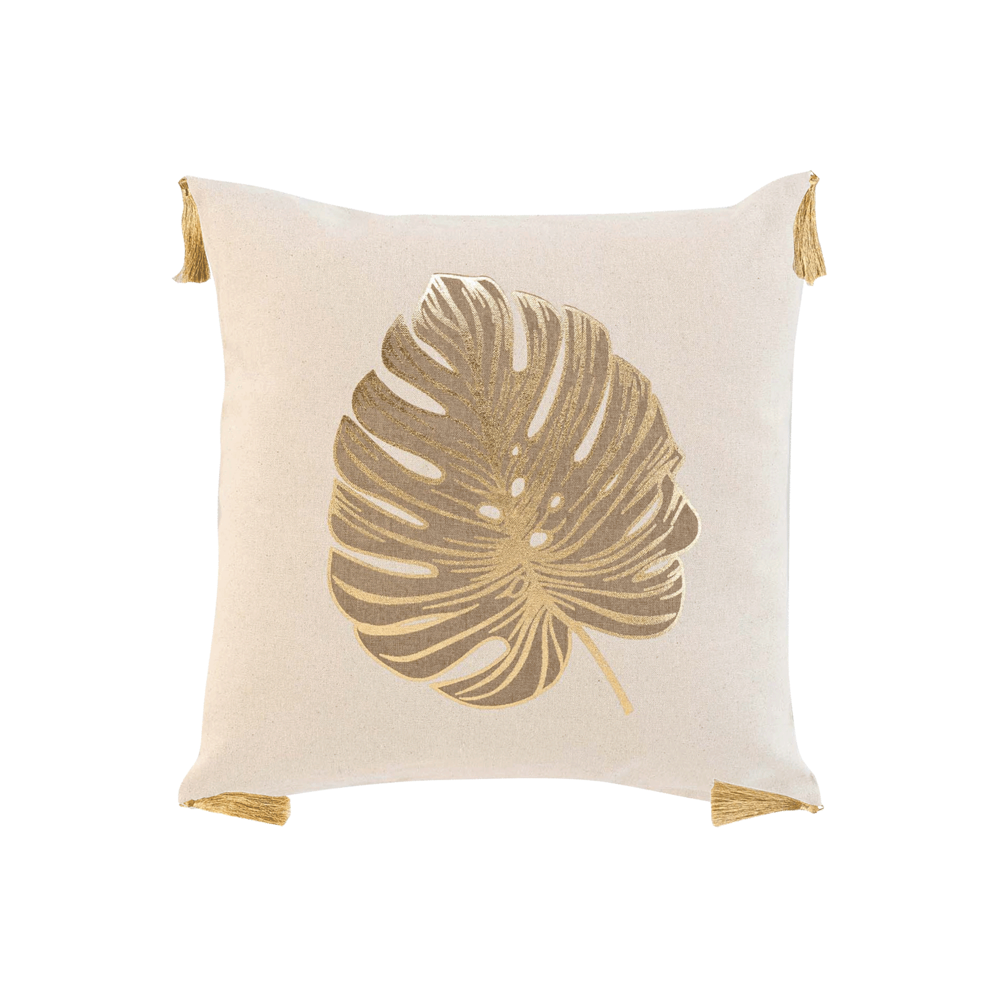 Coussin décoratif avec pompons MOGADOR