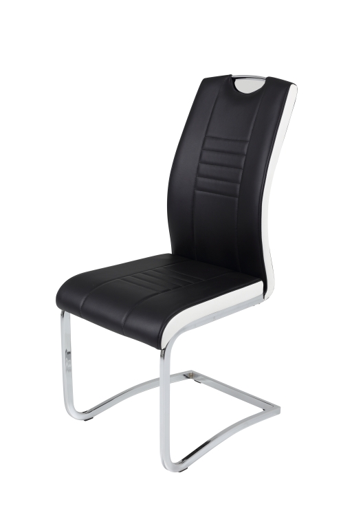 Chaise piètement luge  TABEA S
