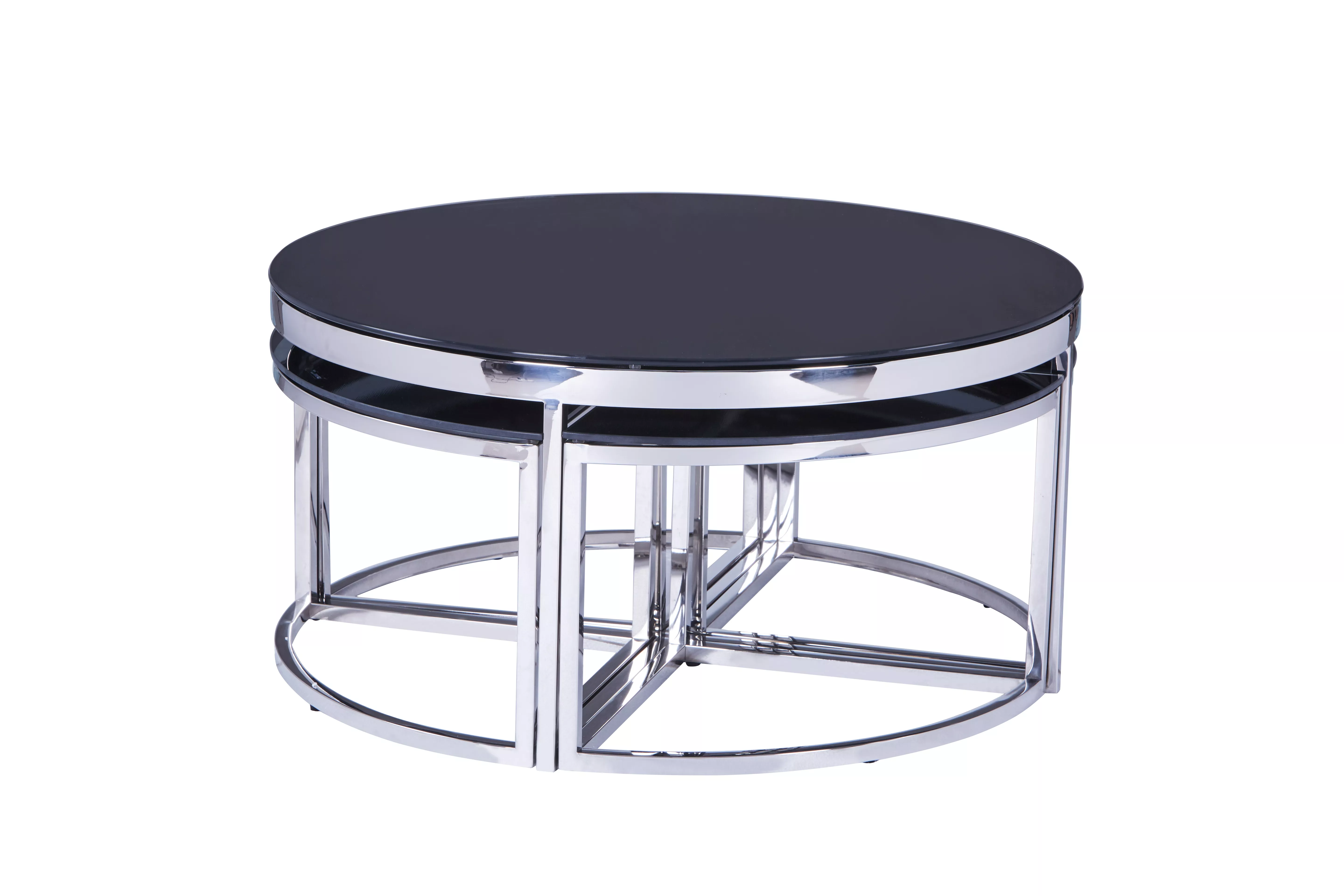 Lot de 5 tables basses C90