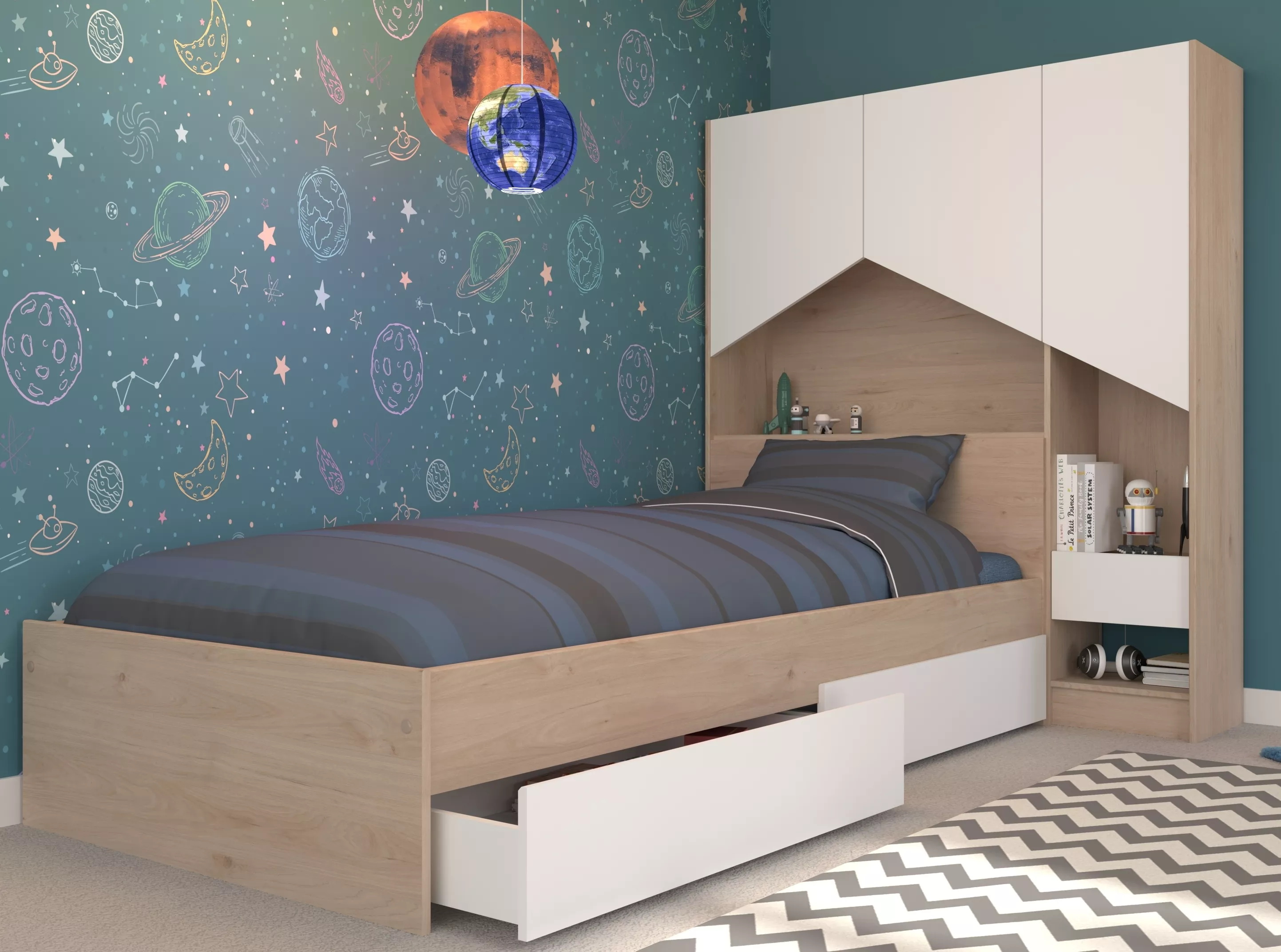 Chambre ado 3 éléments PHÖNIX 8