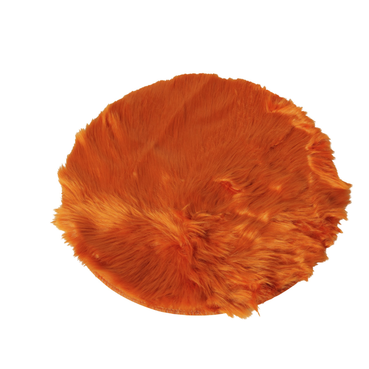 Coussin d'assise rond aspect peluche SKOLDI Coussin d'assise rond aspect peluche SKOLDI