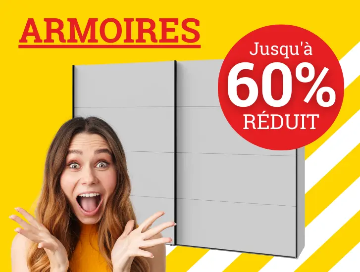 Maintenant jusqu'à Armoires jusqu'à 60% de réduction Maintenant jusqu'à Armoires jusqu'à 60% de réduction
