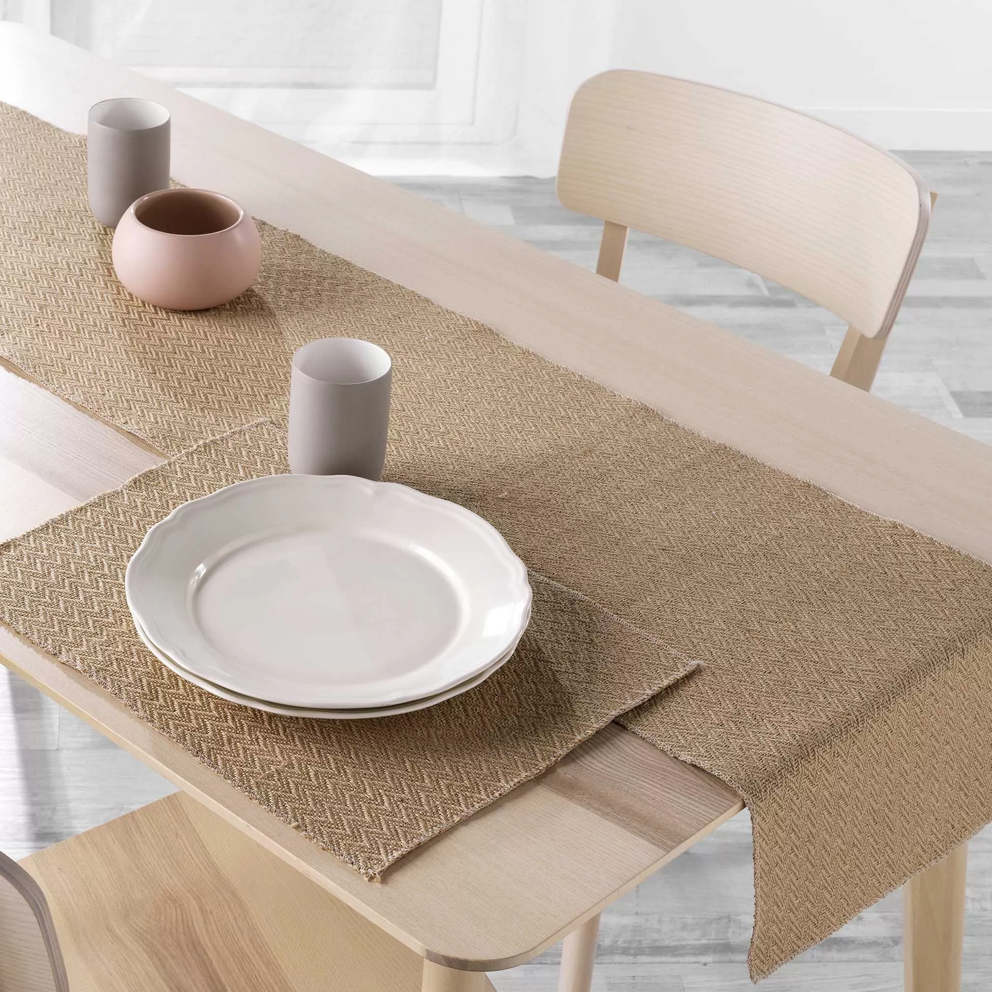 Chemin de table en jute MODALIE